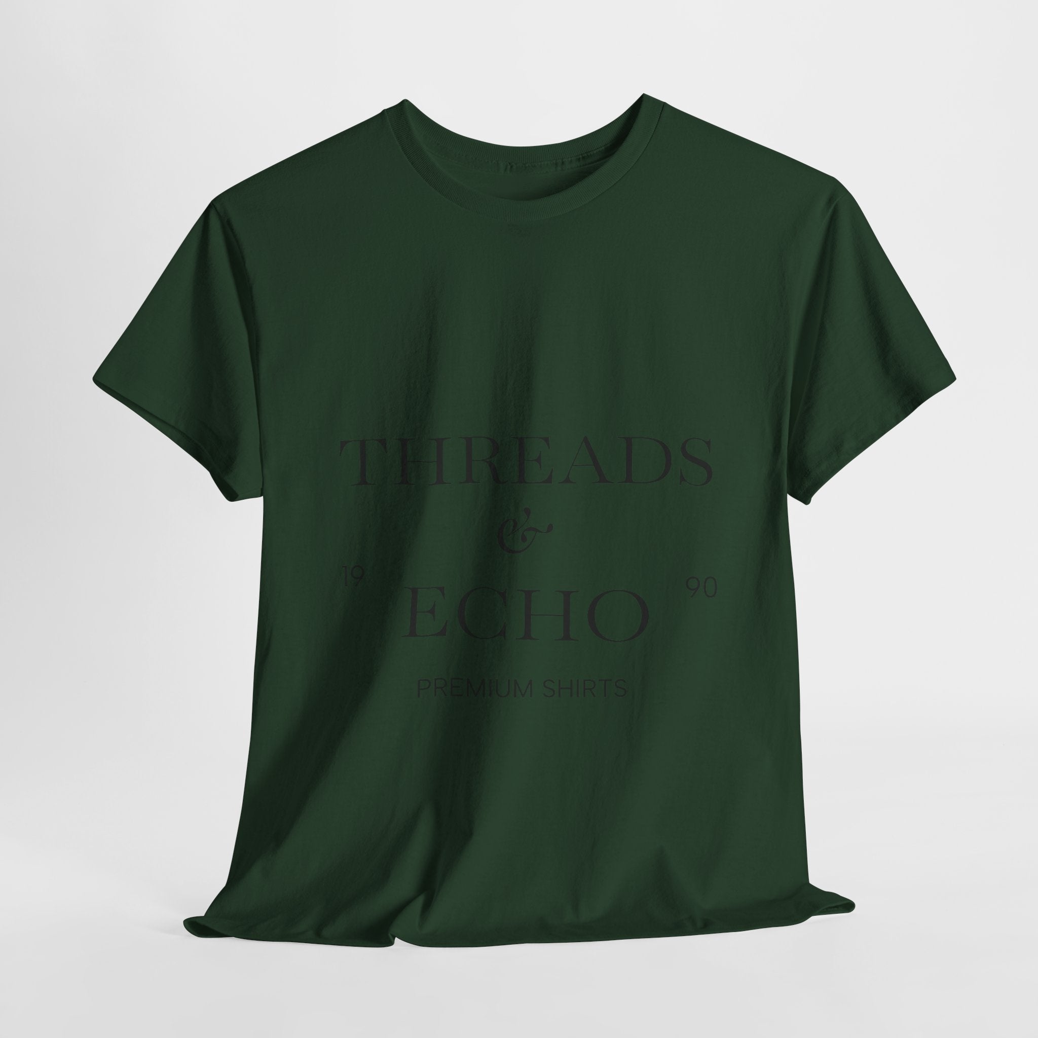 Classic Graphic Tee, Casual Everyday Wear, Unisex Cotton Shirt, Gift for Her/Him, Trendy Streetwear, Birthday/Anniversary/Graduation Gift - Threads & Echo