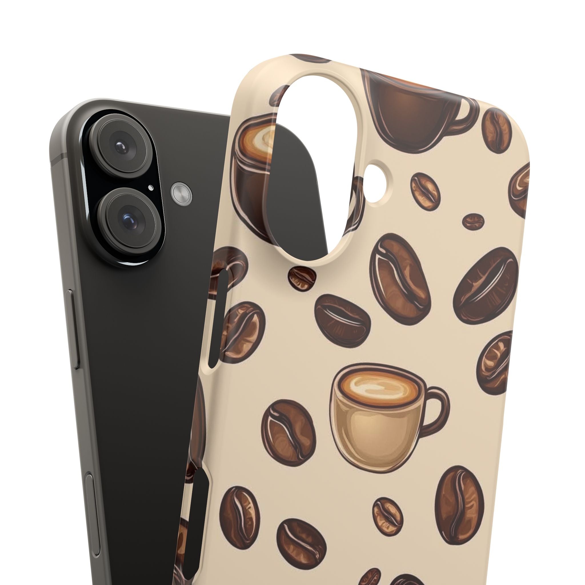 Coffee Lover Snap Cases - Cute Coffee-Themed Phone Cover for Baristas, Gifts for Coffee Enthusiasts, Fall Decor, Unique Phone Accessory