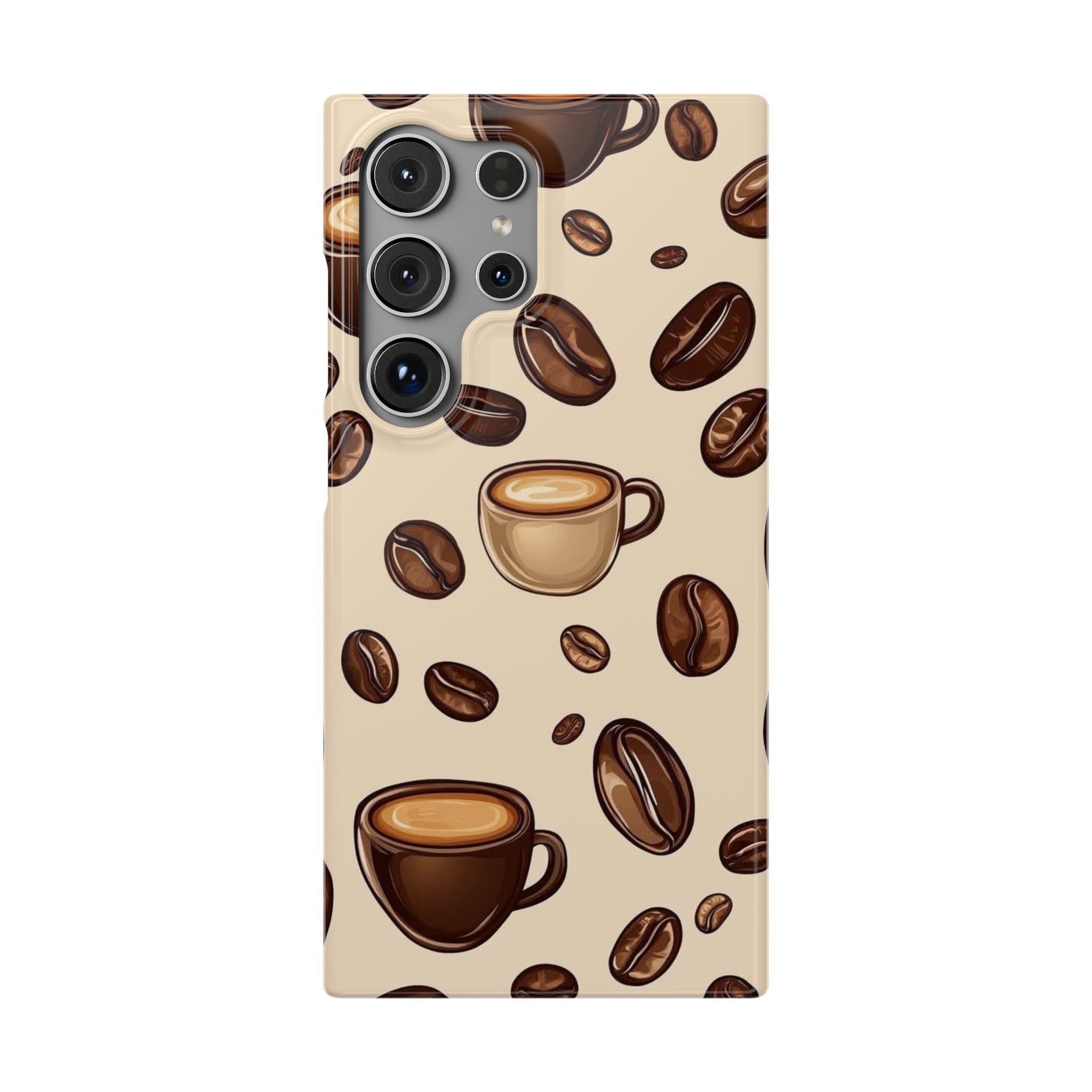 Coffee Lover Snap Cases - Cute Coffee-Themed Phone Cover for Baristas, Gifts for Coffee Enthusiasts, Fall Decor, Unique Phone Accessory