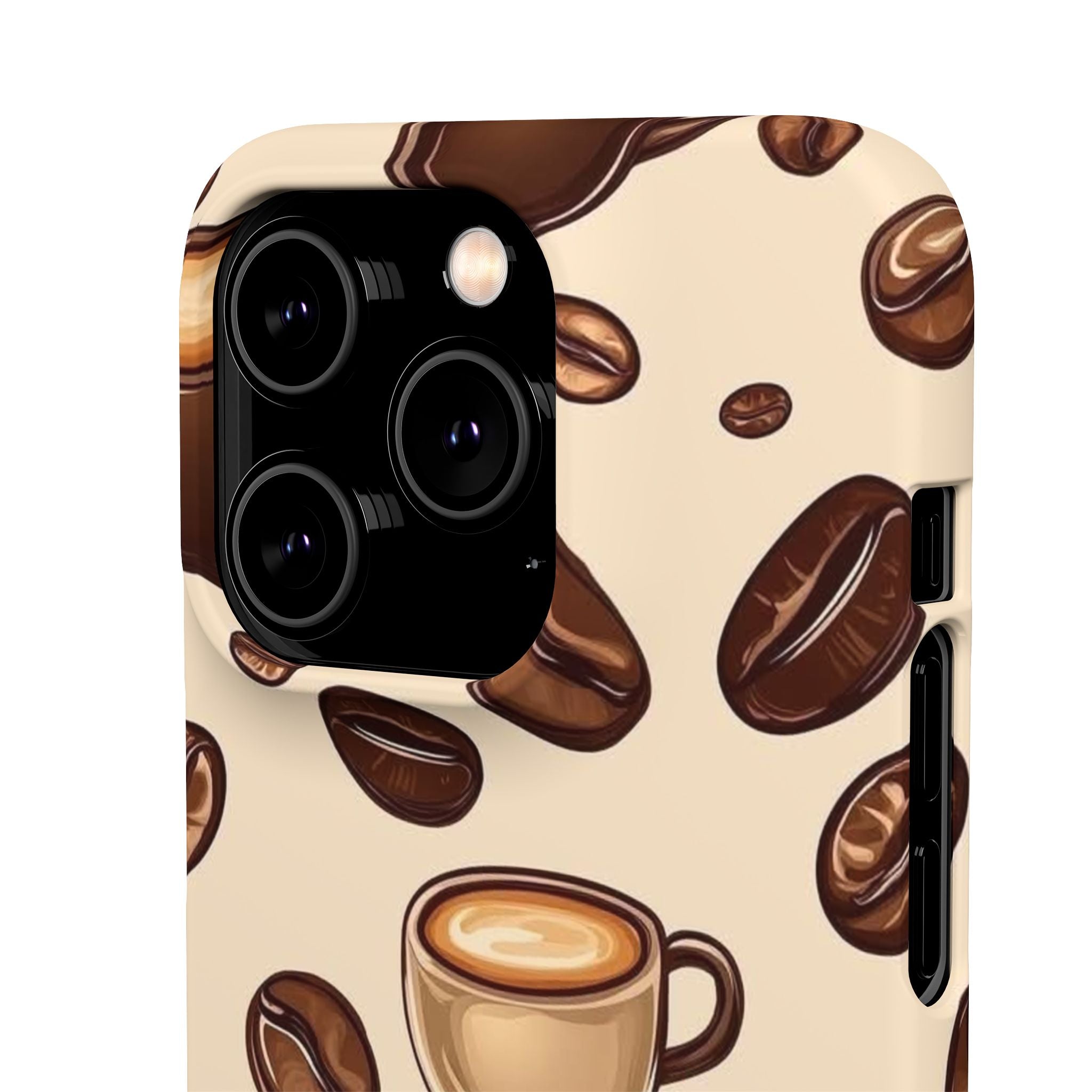 Coffee Lover Snap Cases - Cute Coffee-Themed Phone Cover for Baristas, Gifts for Coffee Enthusiasts, Fall Decor, Unique Phone Accessory