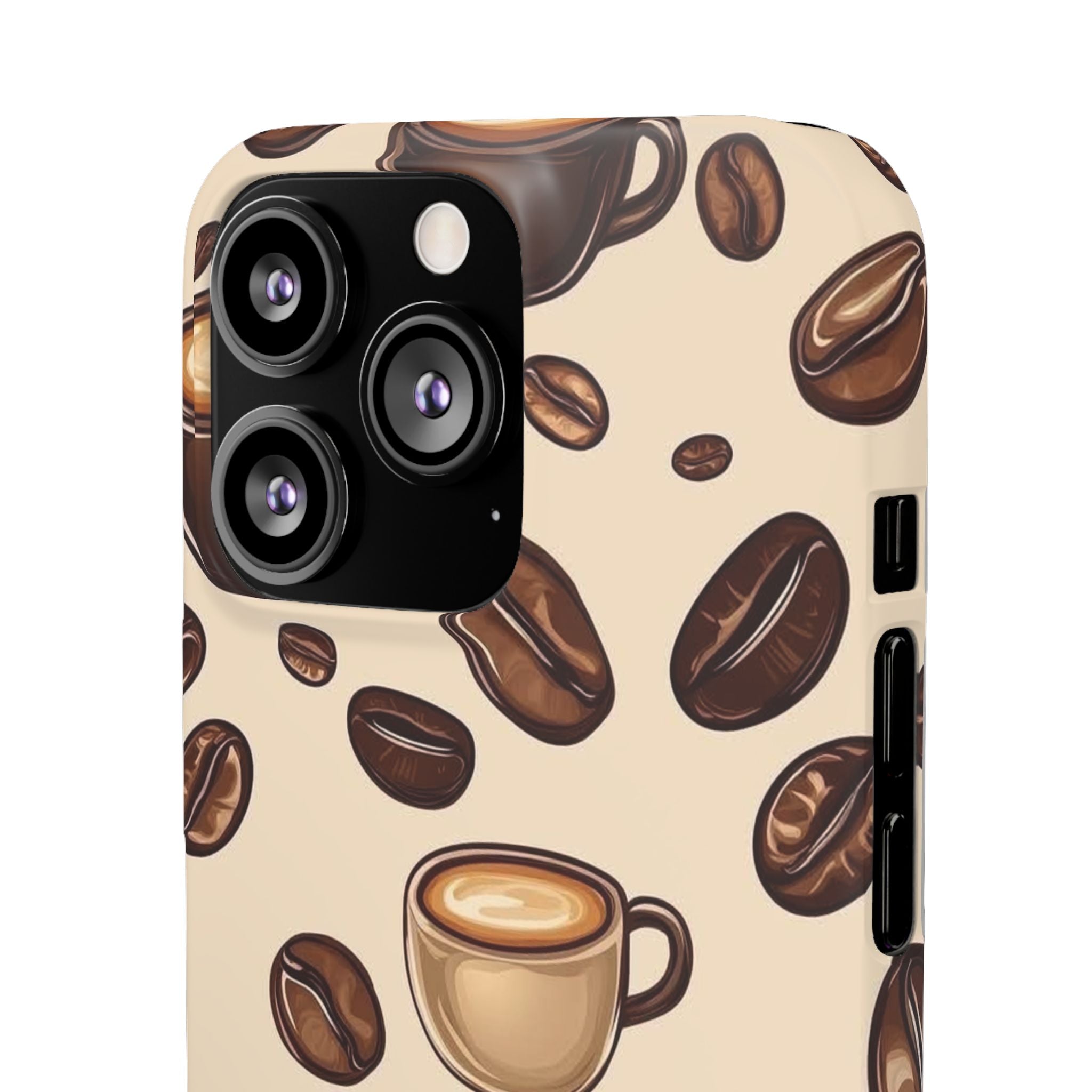 Coffee Lover Snap Cases - Cute Coffee-Themed Phone Cover for Baristas, Gifts for Coffee Enthusiasts, Fall Decor, Unique Phone Accessory