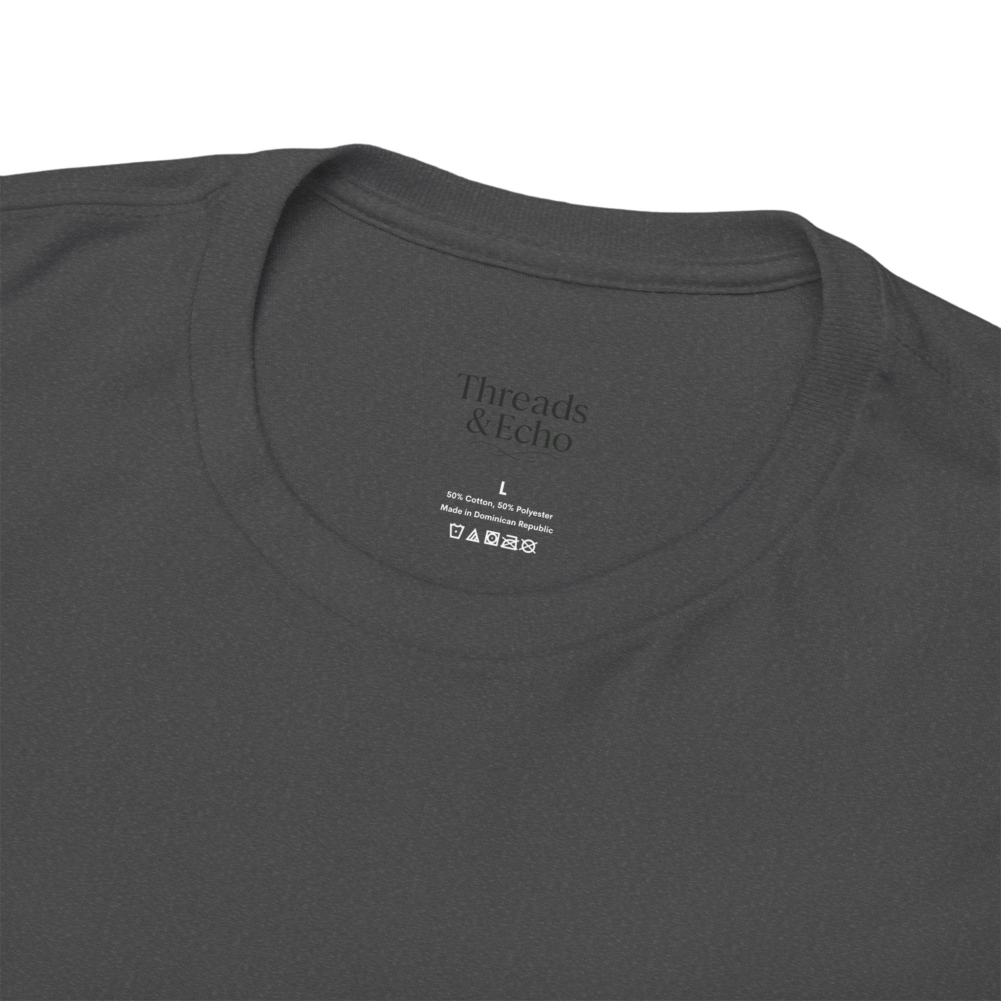 Classic Graphic Tee, Casual Everyday Wear, Unisex Cotton Shirt, Gift for Her/Him, Trendy Streetwear, Birthday/Anniversary/Graduation Gift - Threads & Echo