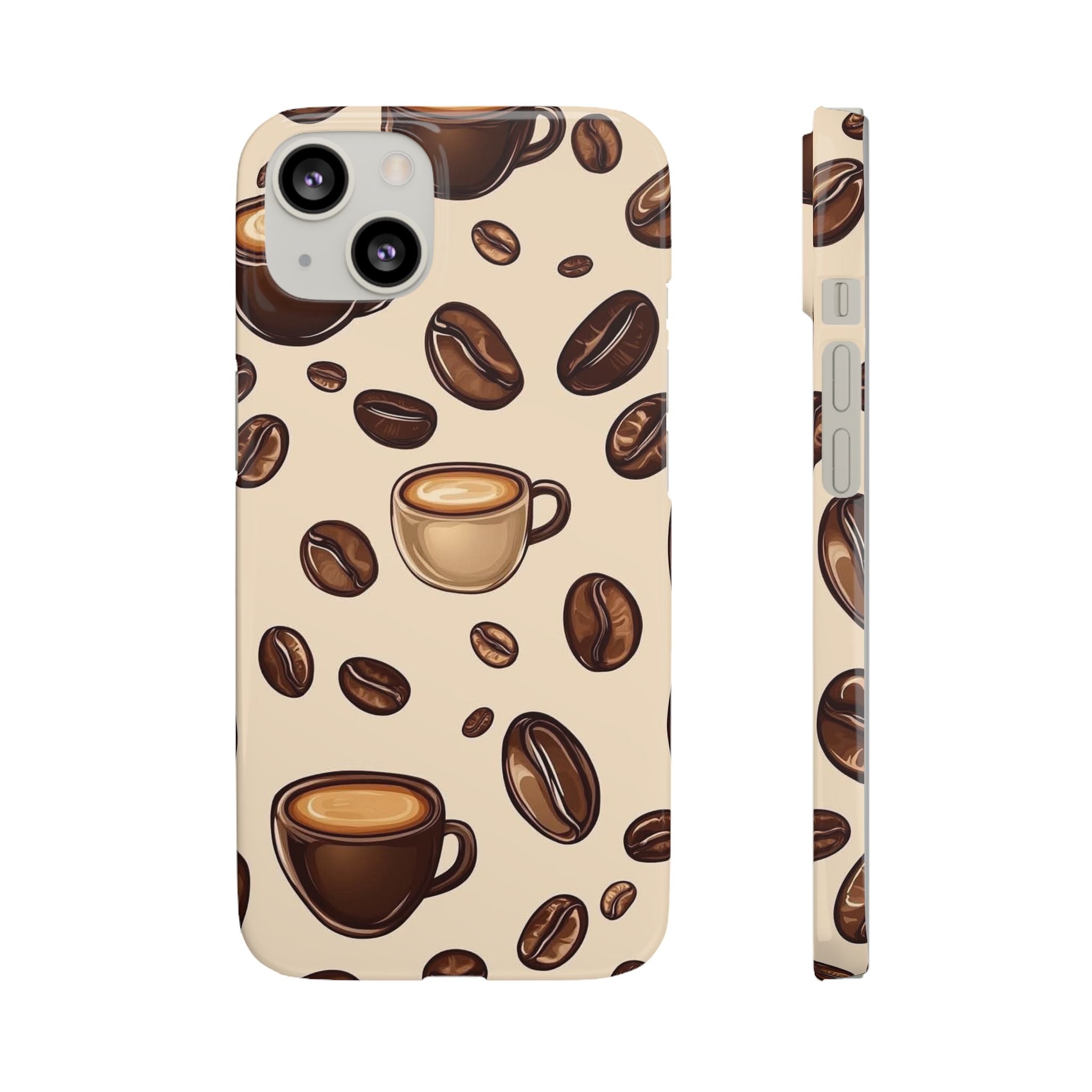 Coffee Lover Snap Cases - Cute Coffee-Themed Phone Cover for Baristas, Gifts for Coffee Enthusiasts, Fall Decor, Unique Phone Accessory