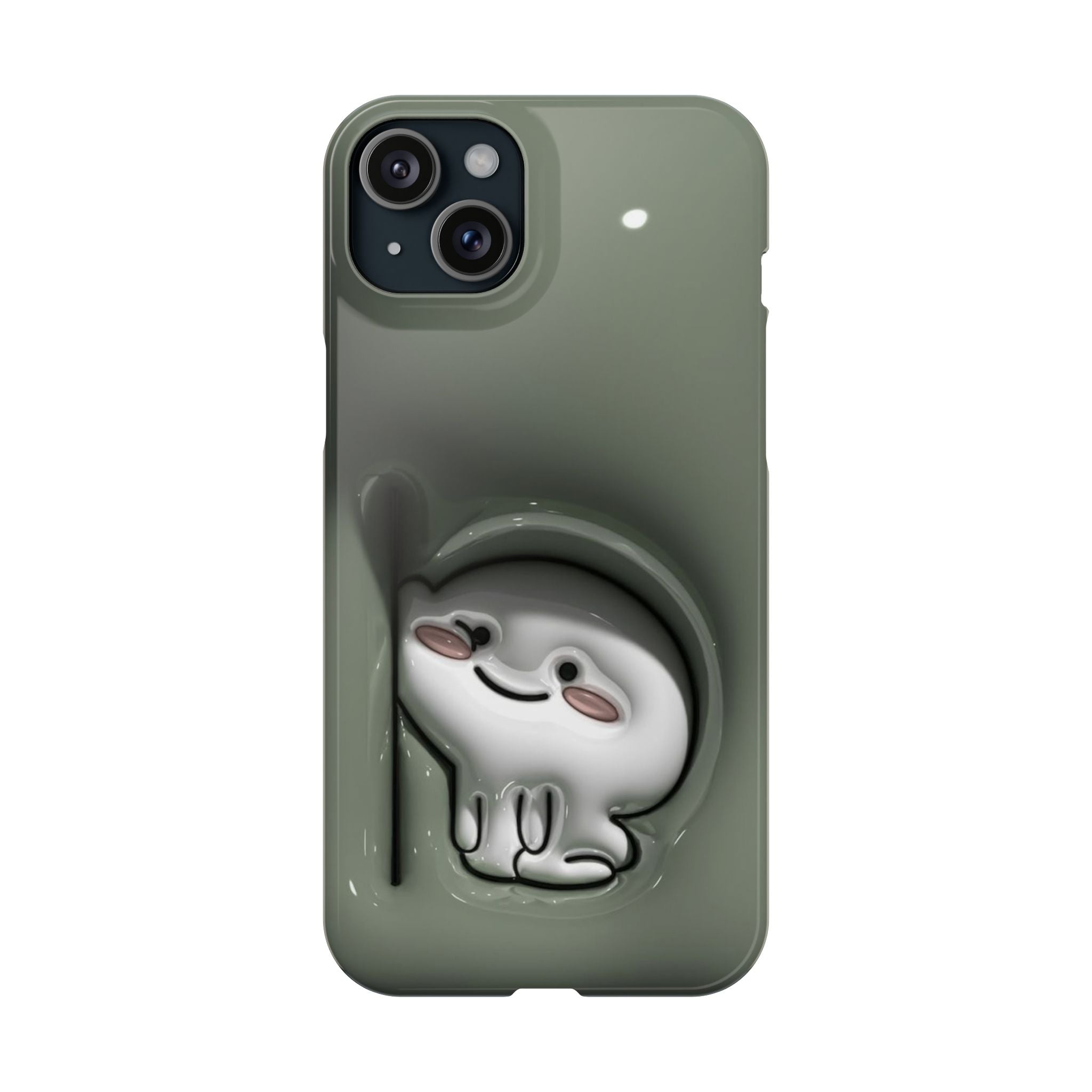 Cute Character Slim Phone Case | Whimsical Protection for Phones | Aesthetic Gift for Teens | Adorable Accessories | Trendy Tech Cases