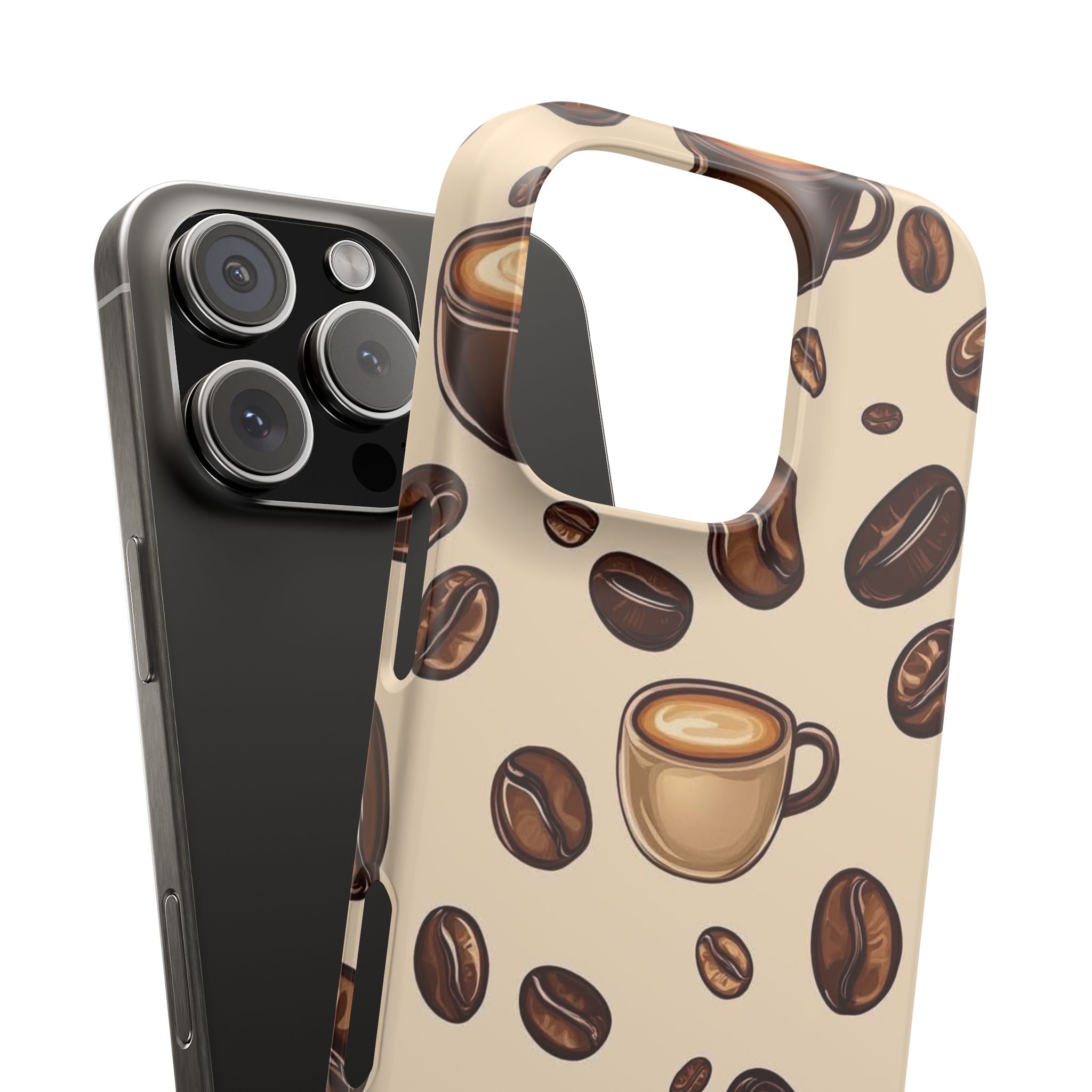 Coffee Lover Snap Cases - Cute Coffee-Themed Phone Cover for Baristas, Gifts for Coffee Enthusiasts, Fall Decor, Unique Phone Accessory