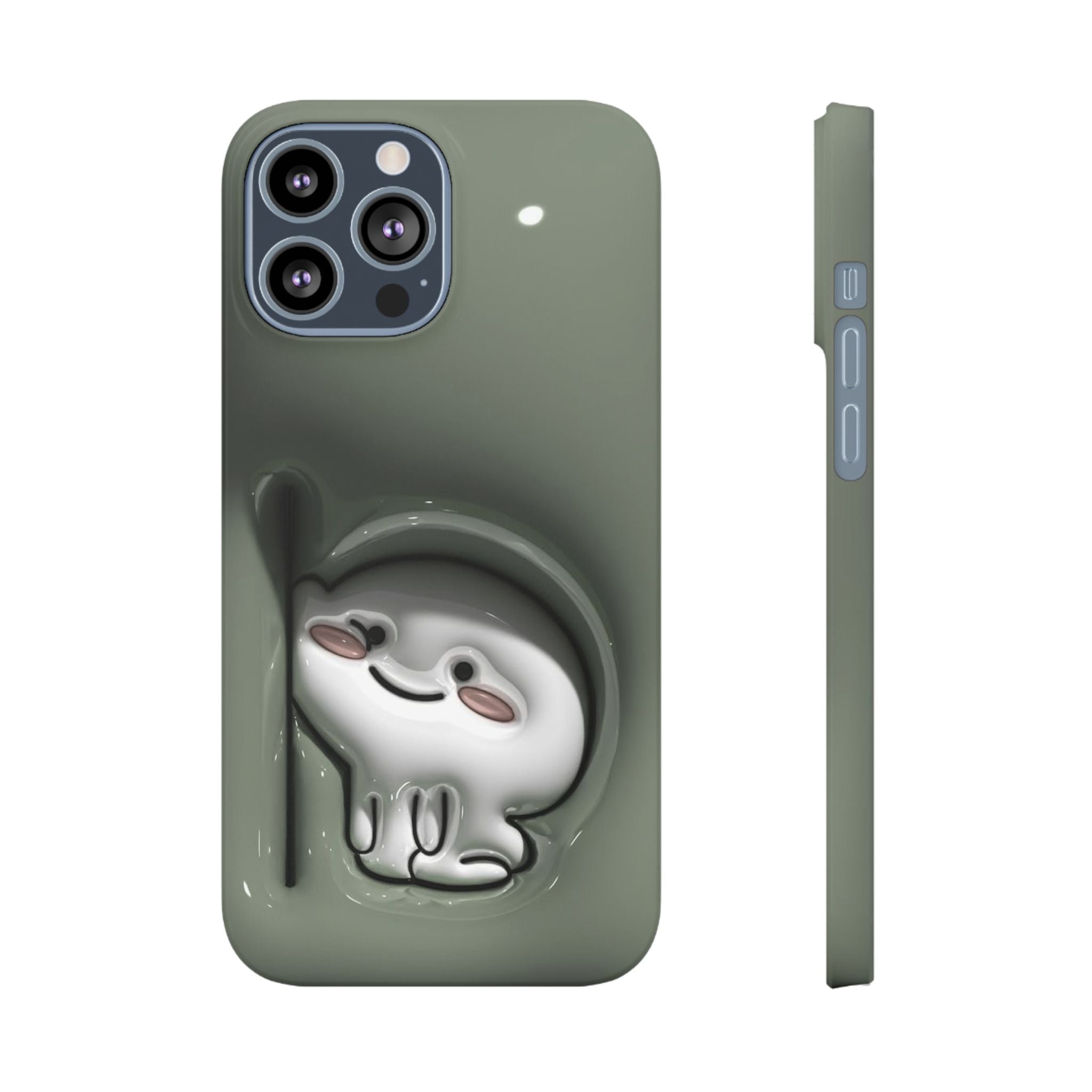 Cute Character Slim Phone Case | Whimsical Protection for Phones | Aesthetic Gift for Teens | Adorable Accessories | Trendy Tech Cases
