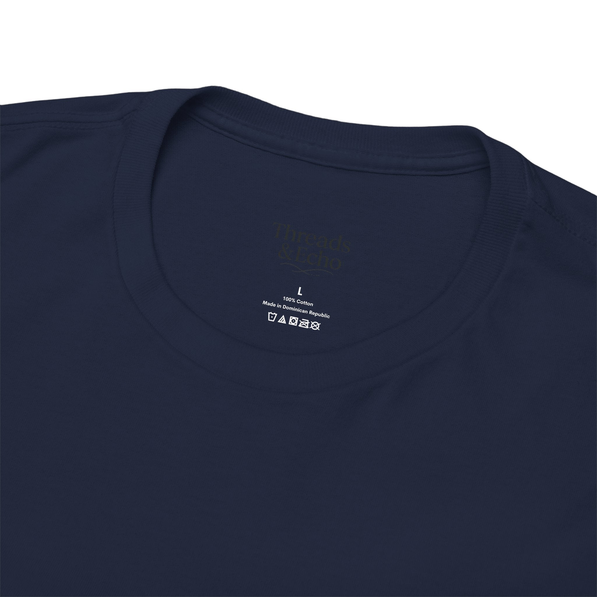 Classic Graphic Tee, Casual Everyday Wear, Unisex Cotton Shirt, Gift for Her/Him, Trendy Streetwear, Birthday/Anniversary/Graduation Gift - Threads & Echo