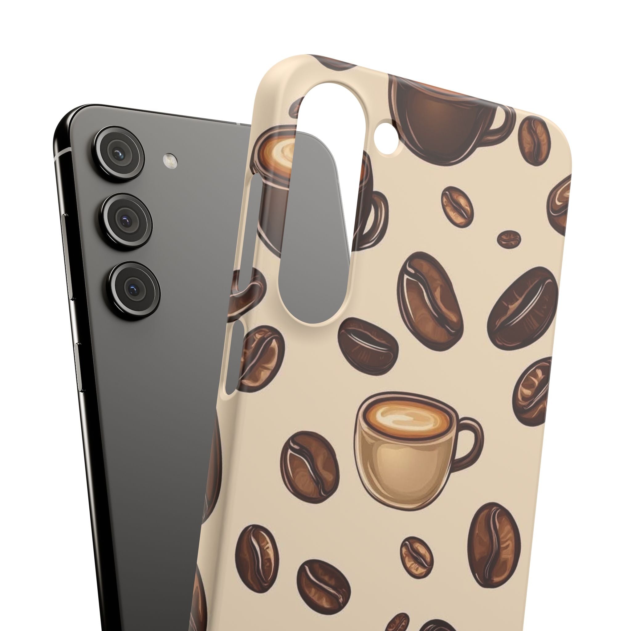 Coffee Lover Snap Cases - Cute Coffee-Themed Phone Cover for Baristas, Gifts for Coffee Enthusiasts, Fall Decor, Unique Phone Accessory