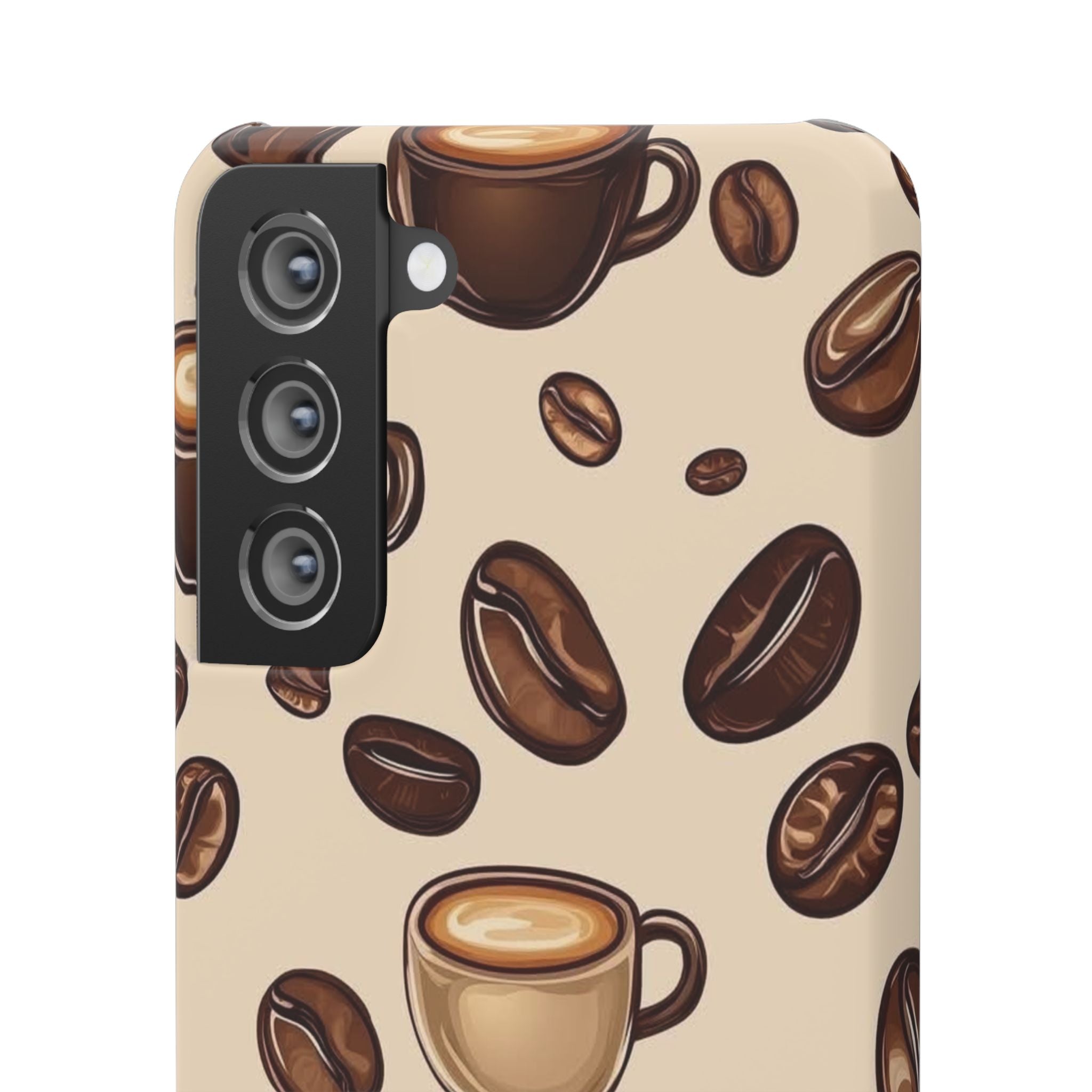 Coffee Lover Snap Cases - Cute Coffee-Themed Phone Cover for Baristas, Gifts for Coffee Enthusiasts, Fall Decor, Unique Phone Accessory