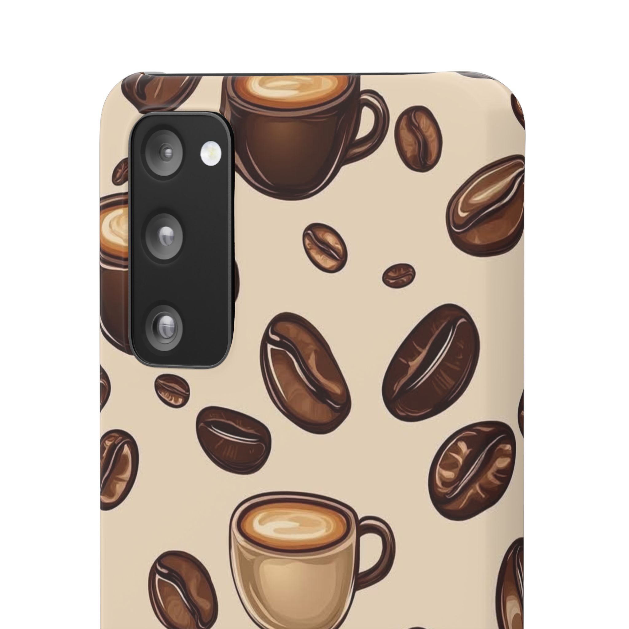 Coffee Lover Snap Cases - Cute Coffee-Themed Phone Cover for Baristas, Gifts for Coffee Enthusiasts, Fall Decor, Unique Phone Accessory