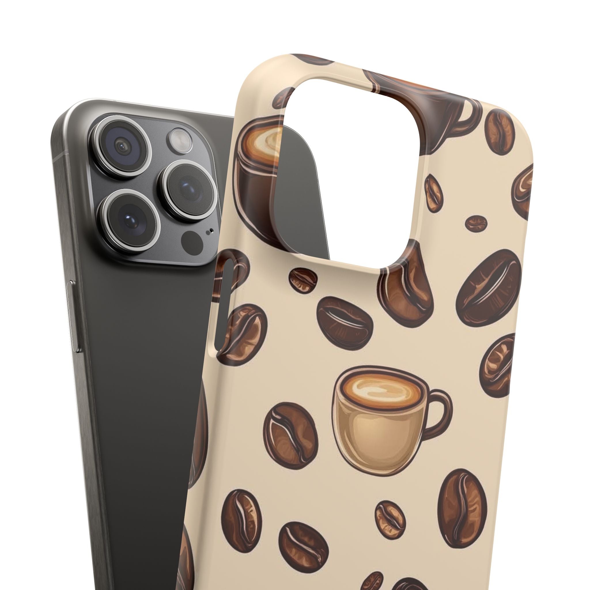 Coffee Lover Snap Cases - Cute Coffee-Themed Phone Cover for Baristas, Gifts for Coffee Enthusiasts, Fall Decor, Unique Phone Accessory