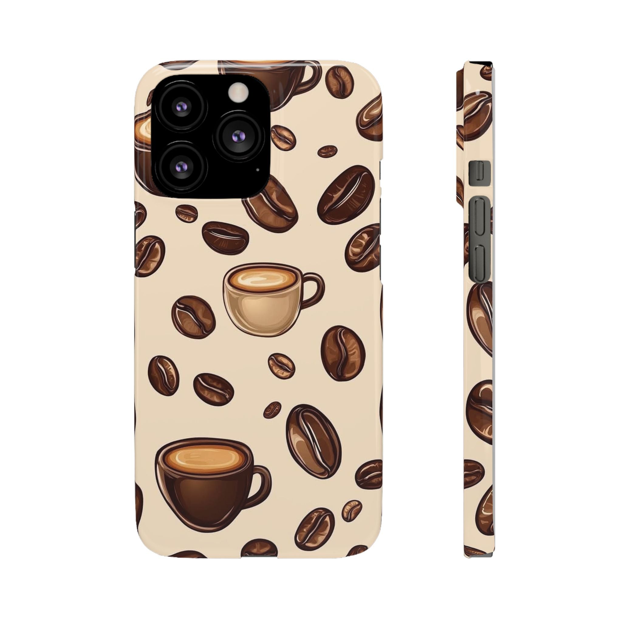 Coffee Lover Snap Cases - Cute Coffee-Themed Phone Cover for Baristas, Gifts for Coffee Enthusiasts, Fall Decor, Unique Phone Accessory