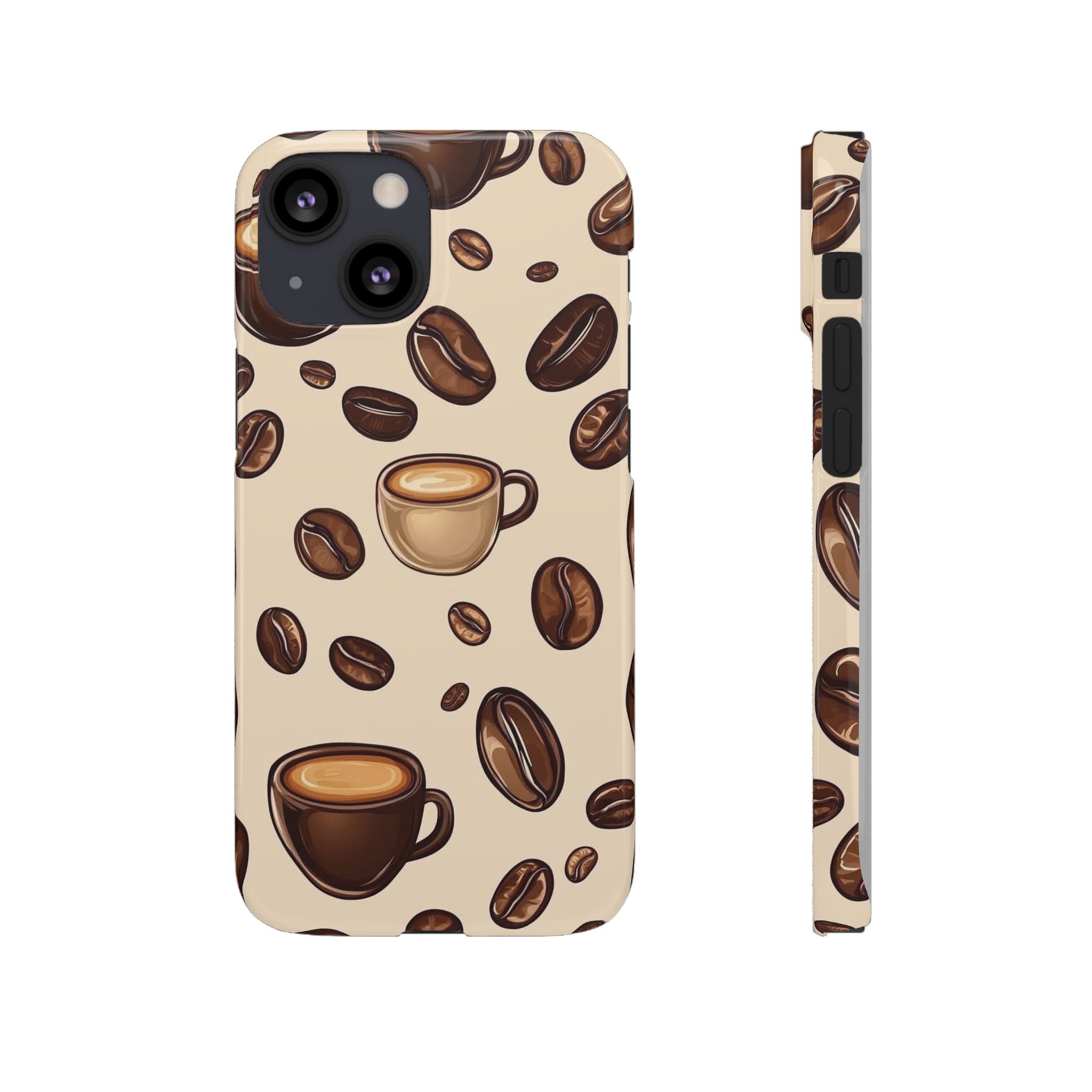 Coffee Lover Snap Cases - Cute Coffee-Themed Phone Cover for Baristas, Gifts for Coffee Enthusiasts, Fall Decor, Unique Phone Accessory