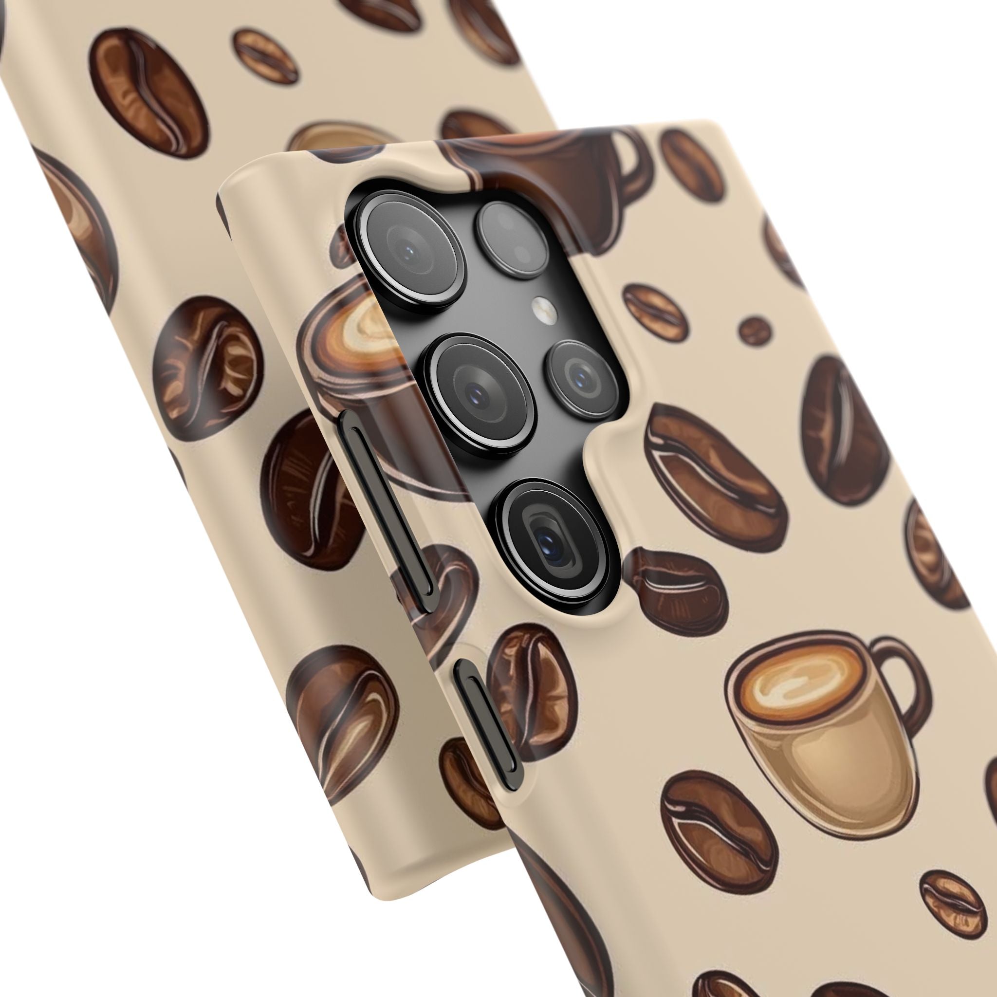 Coffee Lover Snap Cases - Cute Coffee-Themed Phone Cover for Baristas, Gifts for Coffee Enthusiasts, Fall Decor, Unique Phone Accessory