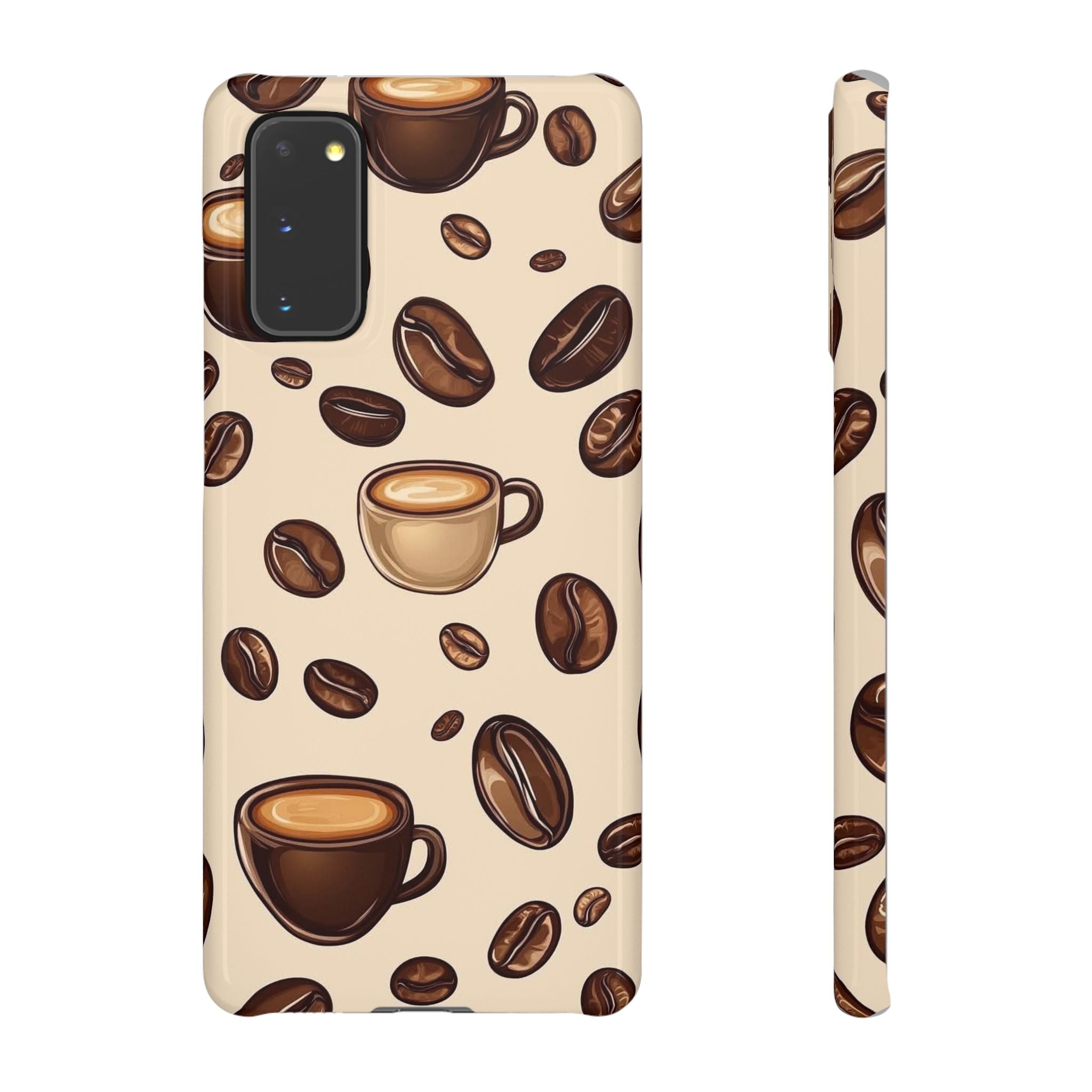 Coffee Lover Snap Cases - Cute Coffee-Themed Phone Cover for Baristas, Gifts for Coffee Enthusiasts, Fall Decor, Unique Phone Accessory
