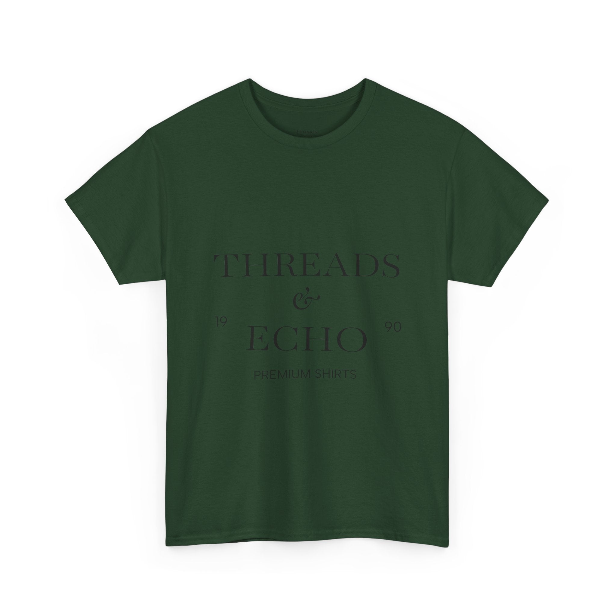 Classic Graphic Tee, Casual Everyday Wear, Unisex Cotton Shirt, Gift for Her/Him, Trendy Streetwear, Birthday/Anniversary/Graduation Gift - Threads & Echo