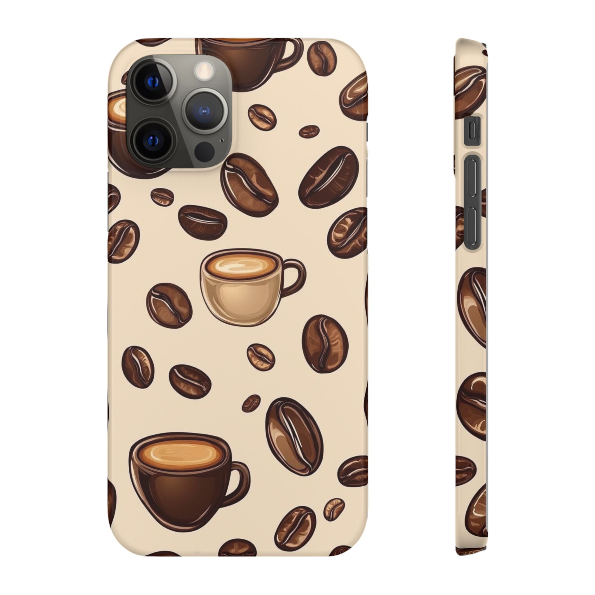Coffee Lover Snap Cases - Cute Coffee-Themed Phone Cover for Baristas, Gifts for Coffee Enthusiasts, Fall Decor, Unique Phone Accessory