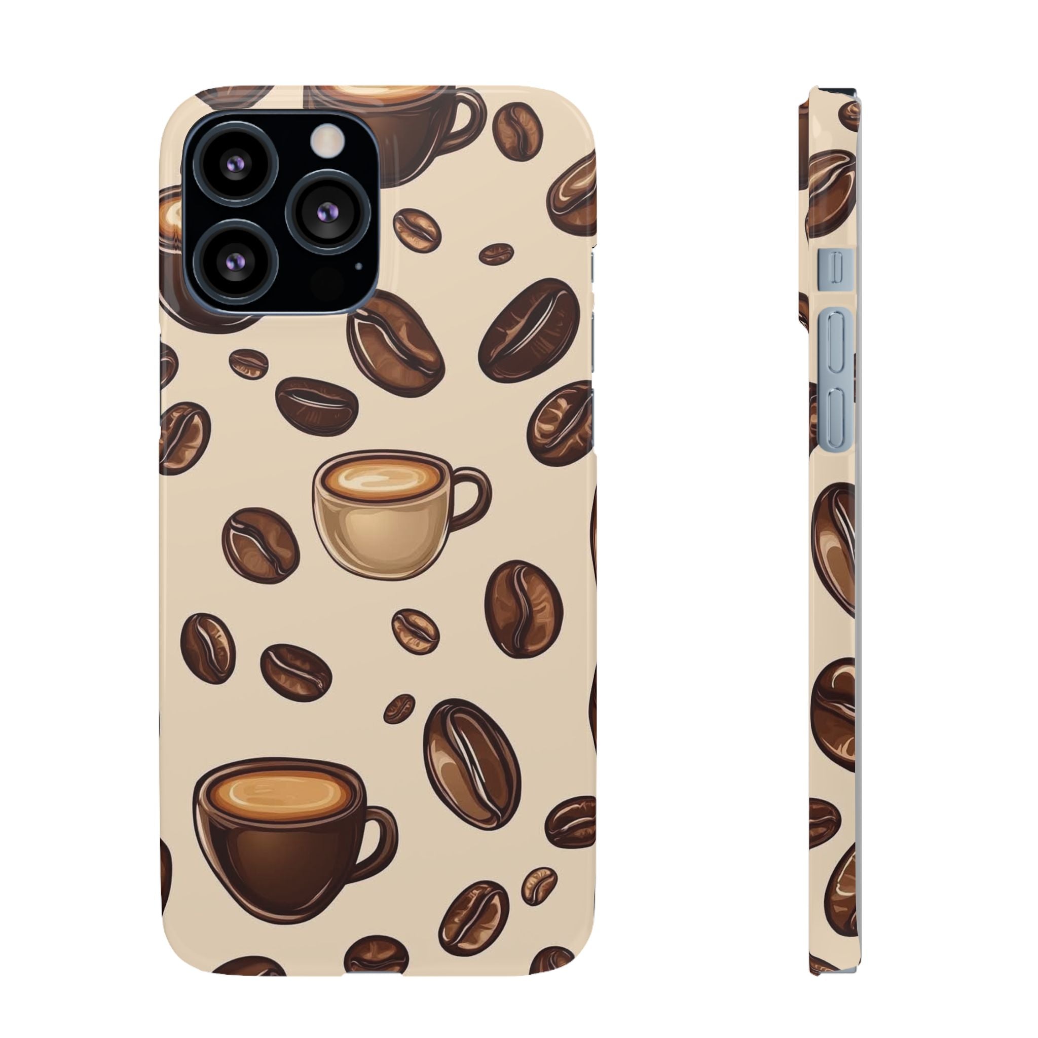 Coffee Lover Snap Cases - Cute Coffee-Themed Phone Cover for Baristas, Gifts for Coffee Enthusiasts, Fall Decor, Unique Phone Accessory