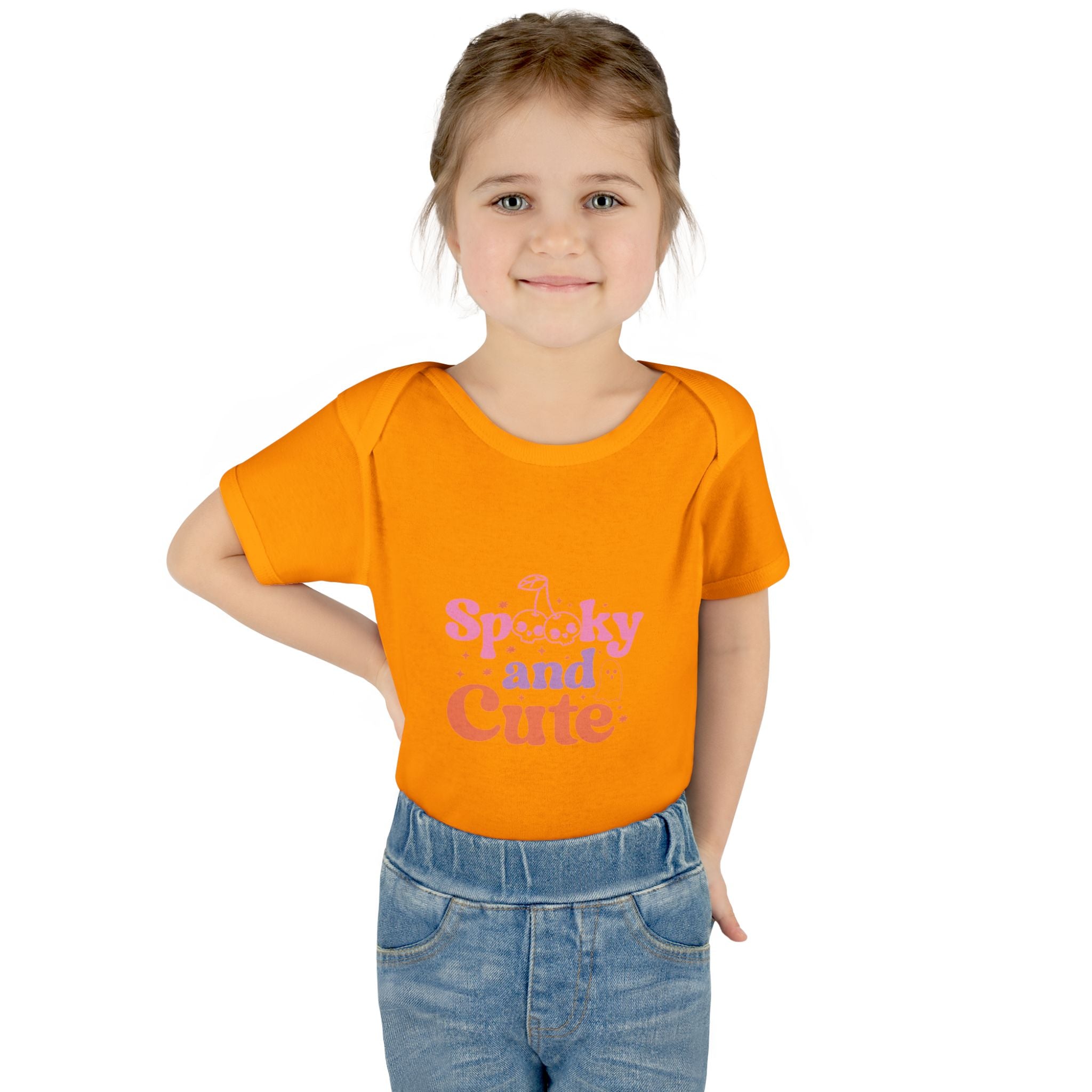 Spooky and Cute Infant Bodysuit, Baby Halloween Outfit, Cute Baby Gift, Toddler Costume, Funny Baby Apparel