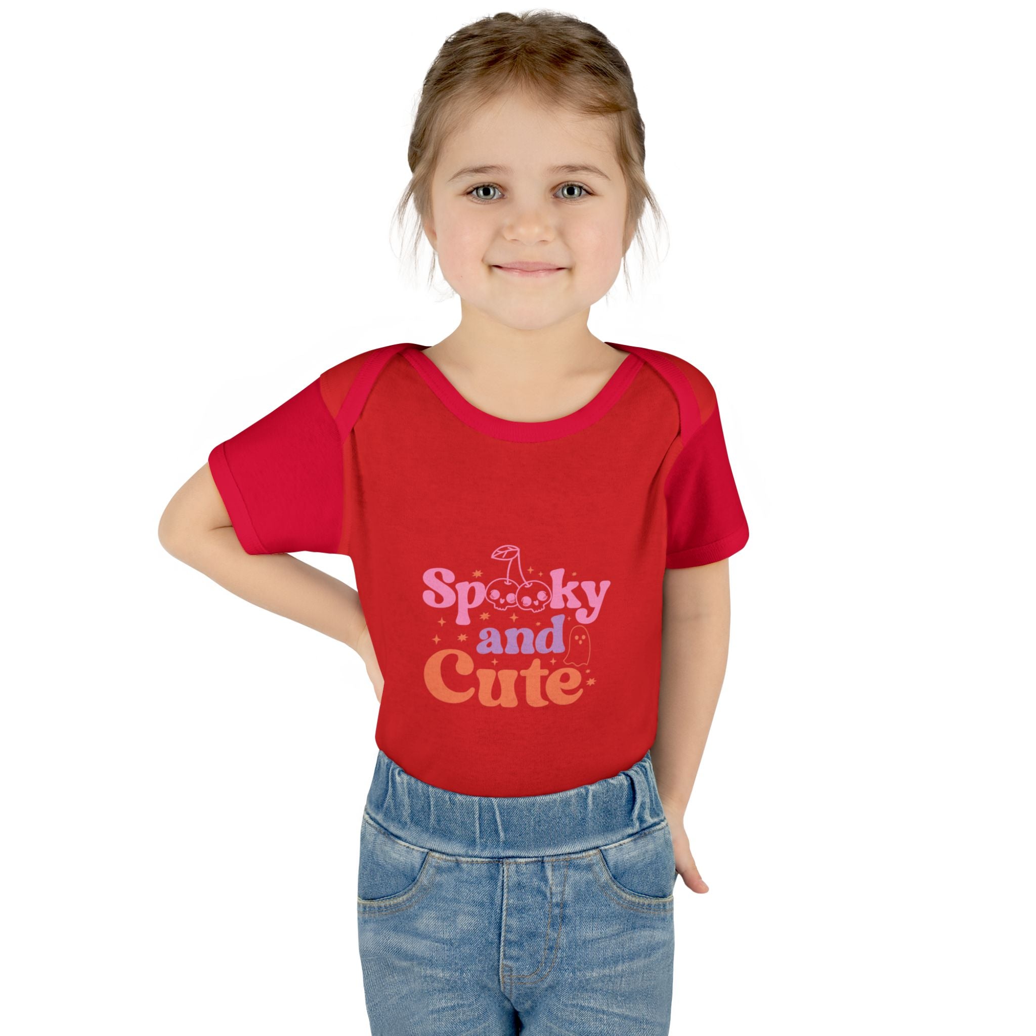 Spooky and Cute Infant Bodysuit, Baby Halloween Outfit, Cute Baby Gift, Toddler Costume, Funny Baby Apparel