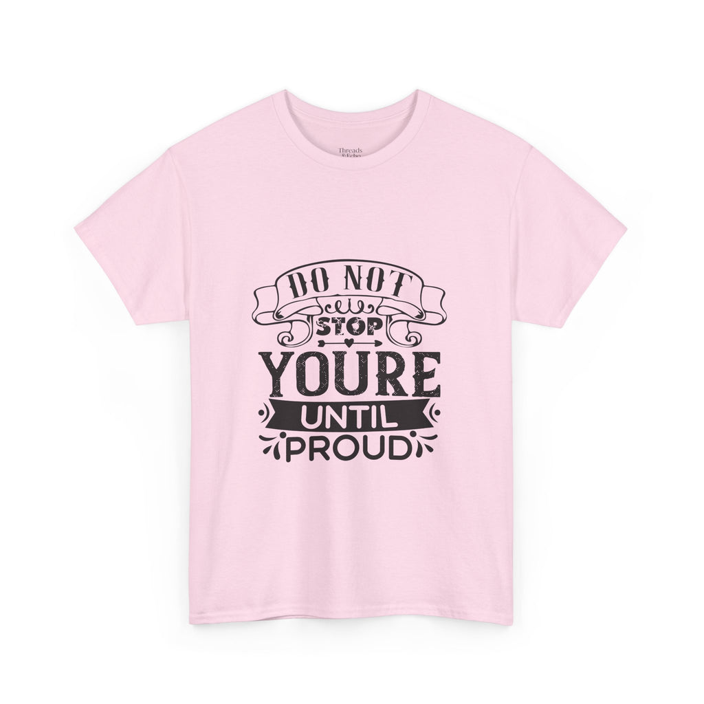 Inspirational Unisex Cotton Tee - Motivational Shirt, Gift for Graduates, Positive Quote Tee, Self-Improvement Apparel, Confidence Booster