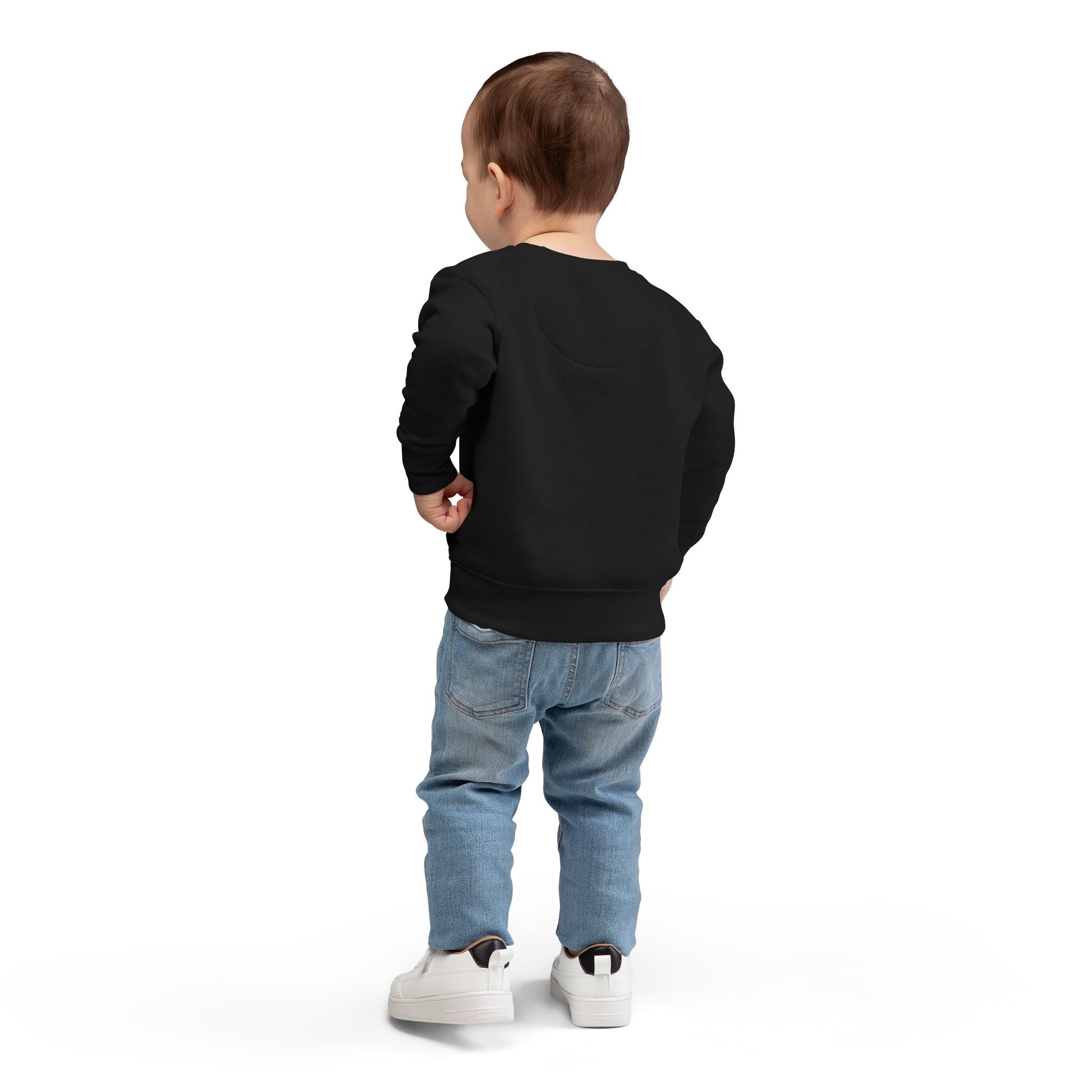 Toddler Sweatshirt Cozy and Durable 60/40 Cotton Polyester Fleece Blend