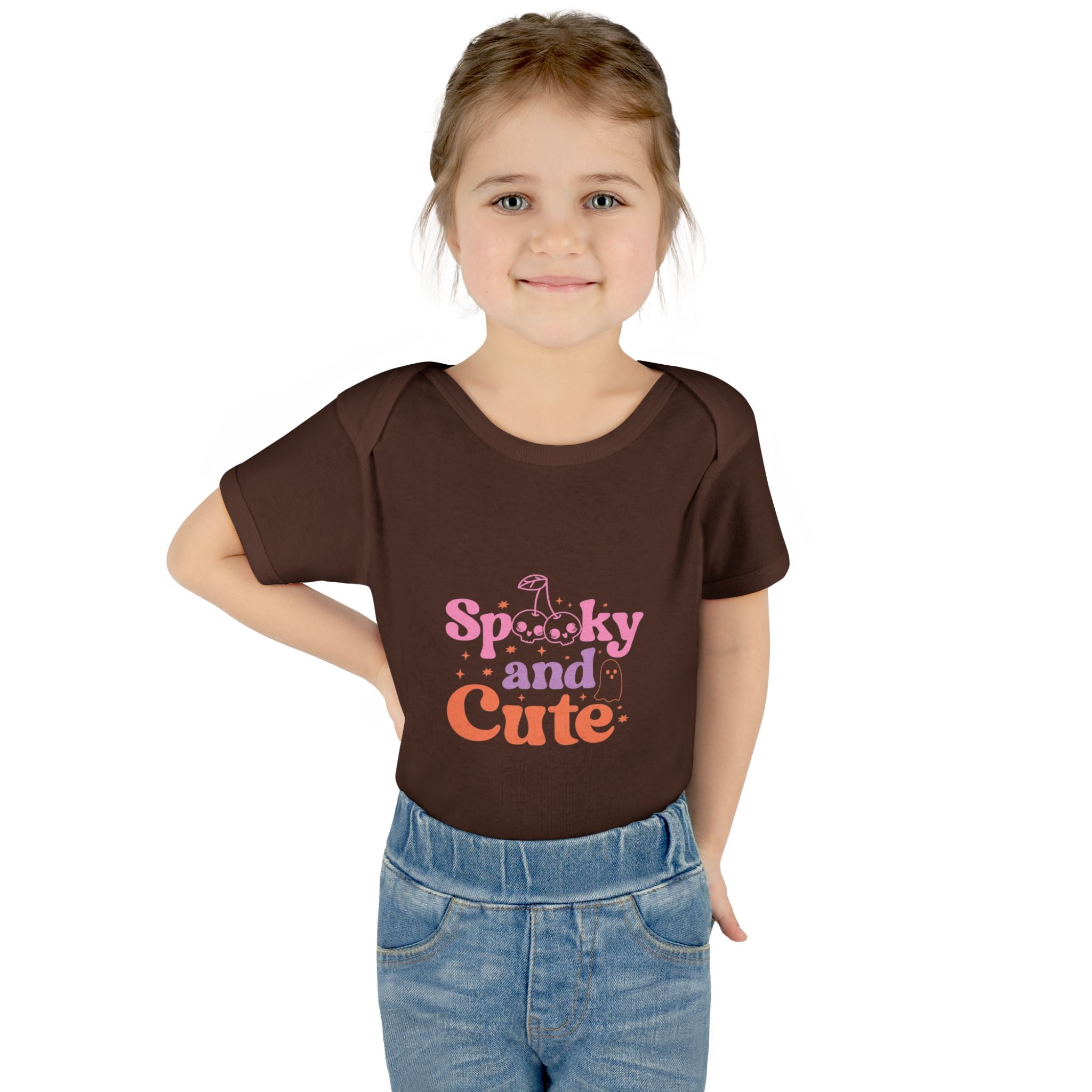 Spooky and Cute Infant Bodysuit, Baby Halloween Outfit, Cute Baby Gift, Toddler Costume, Funny Baby Apparel