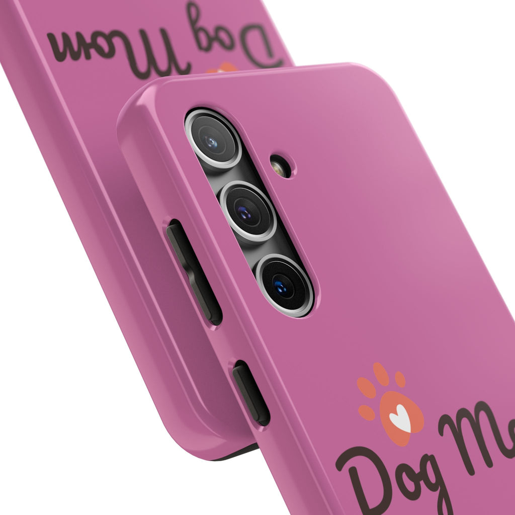 Dog Mom Phone Cases, Protective Cases for Pet Lovers, Gifts for Dog Owners, Cute Pink Cases, Dog Lover Accessories