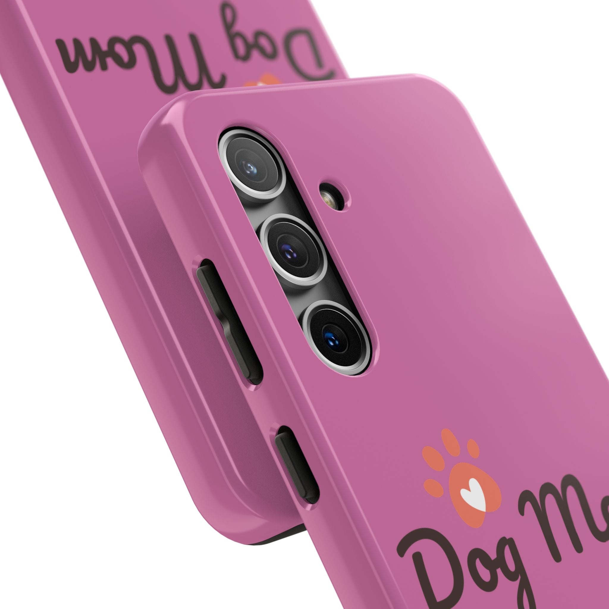 Dog Mom Phone Cases, Protective Cases for Pet Lovers, Gifts for Dog Owners, Cute Pink Cases, Dog Lover Accessories