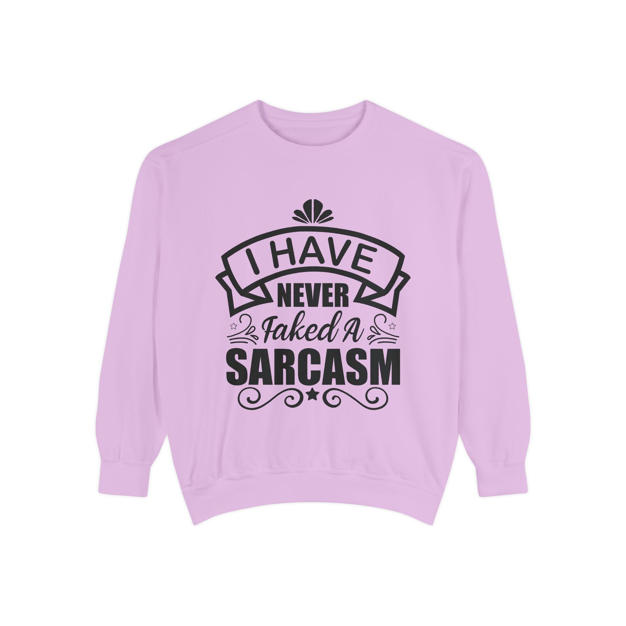 Sarcasm Sweatshirt - Funny Gift for Friends, Unisex Crewneck, Casual Wear, Cozy Style, Humor Apparel