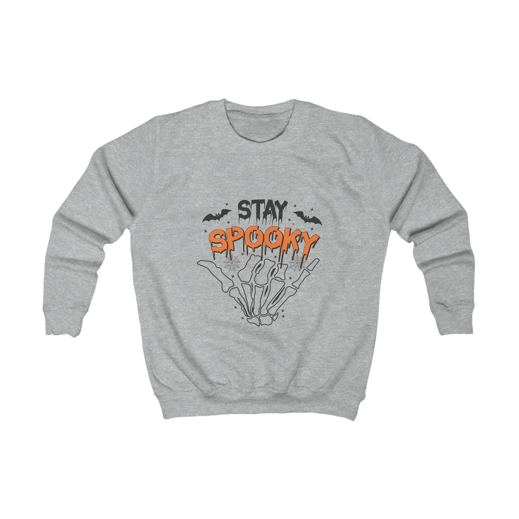 Kids Spooky Sweatshirt | Stay Spooky Kids Apparel, Halloween Hoodie, Halloween Outfit, Kids Graphic Sweatshirt, Cozy Fall Fashion