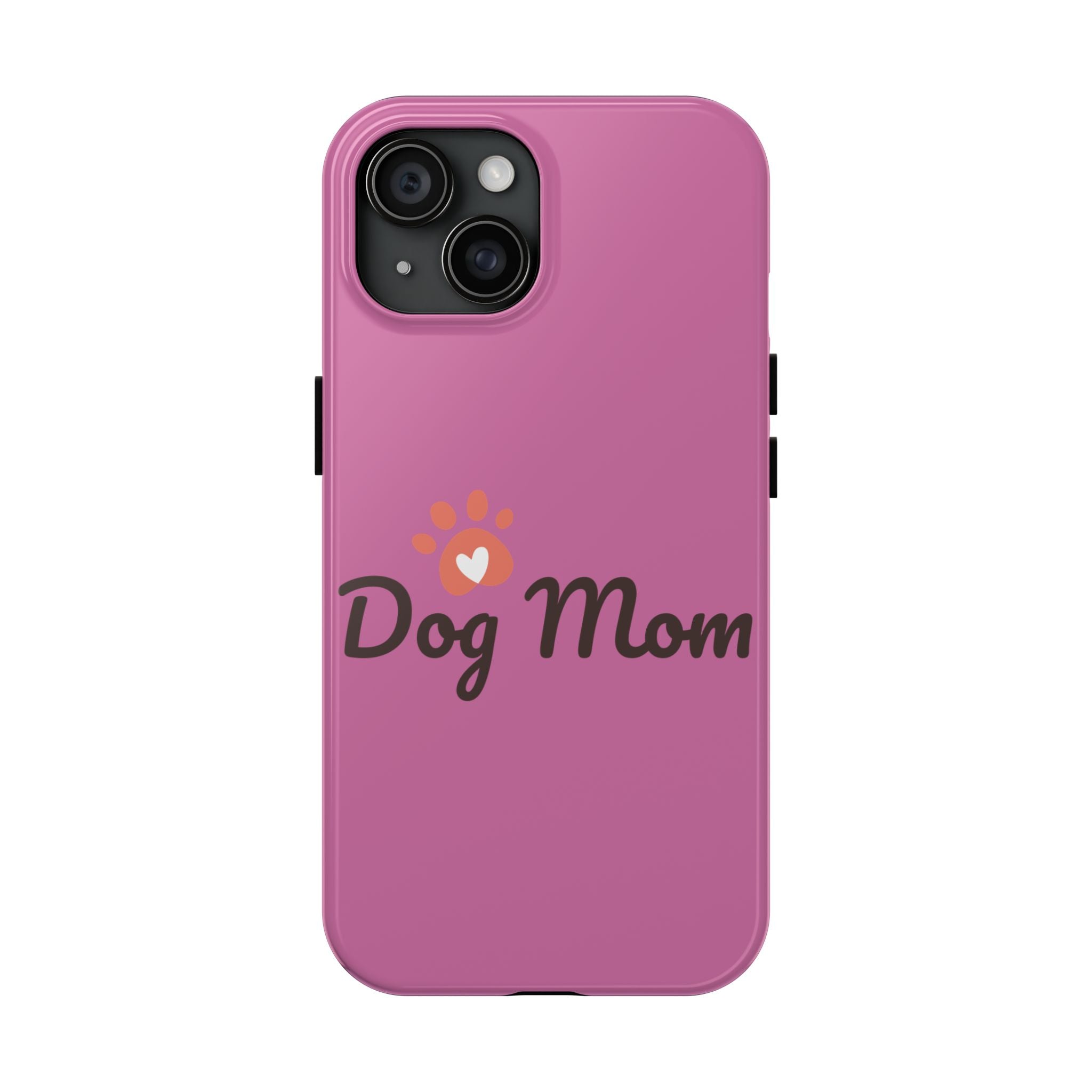 Dog Mom Phone Cases, Protective Cases for Pet Lovers, Gifts for Dog Owners, Cute Pink Cases, Dog Lover Accessories