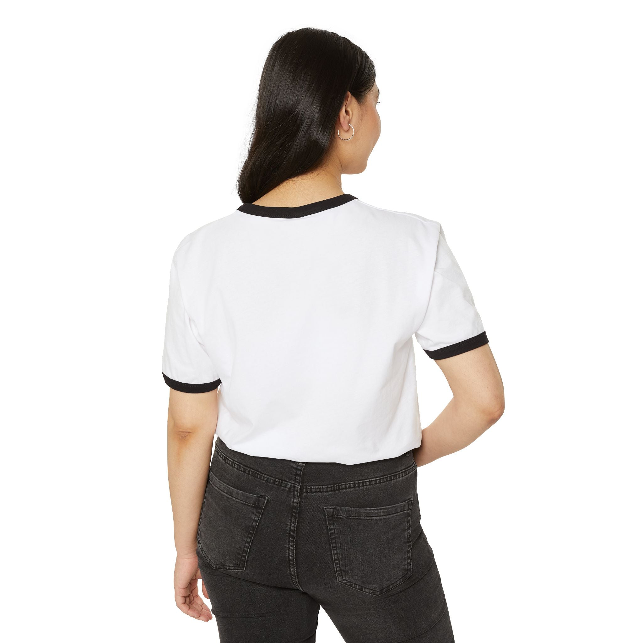 Chic Say Less Unisex Cotton Ringer T-Shirt - Casual Tee, Trendy Apparel, Gift for Friends, Everyday Wear, Fashion Statement