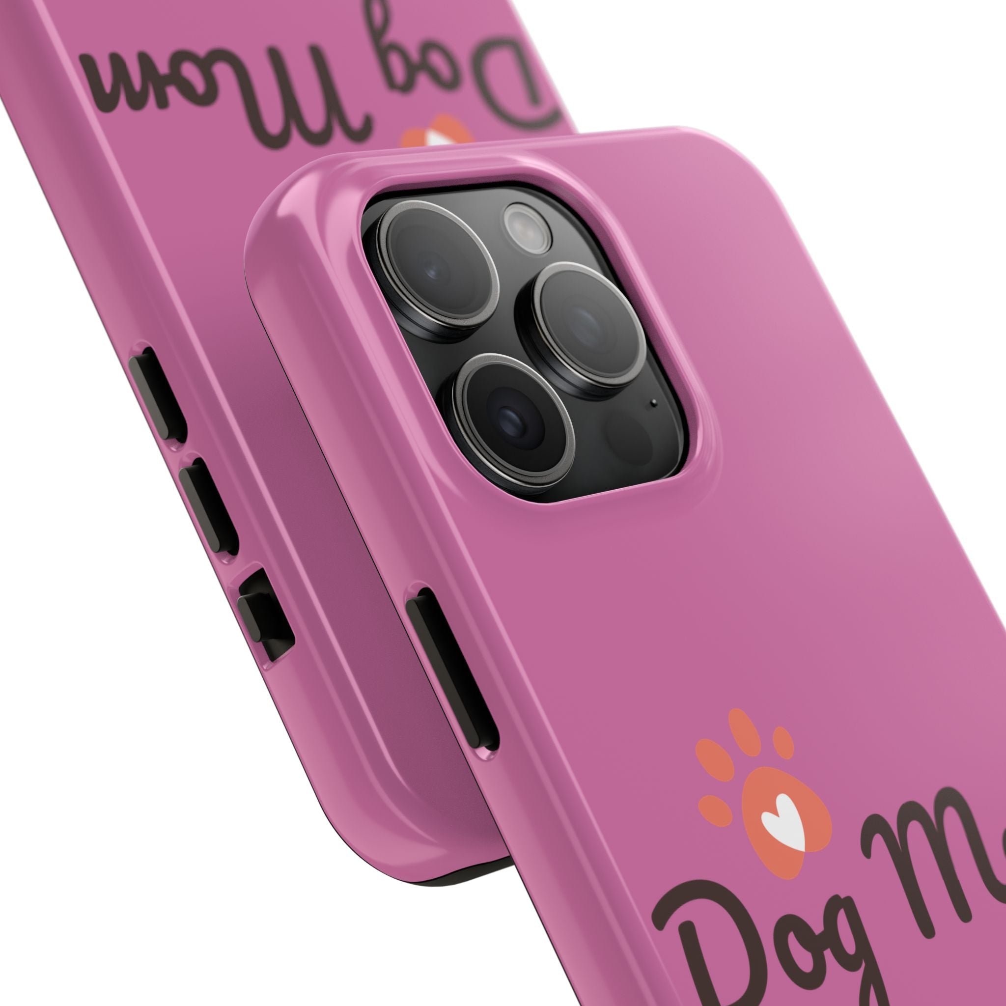 Dog Mom Phone Cases, Protective Cases for Pet Lovers, Gifts for Dog Owners, Cute Pink Cases, Dog Lover Accessories