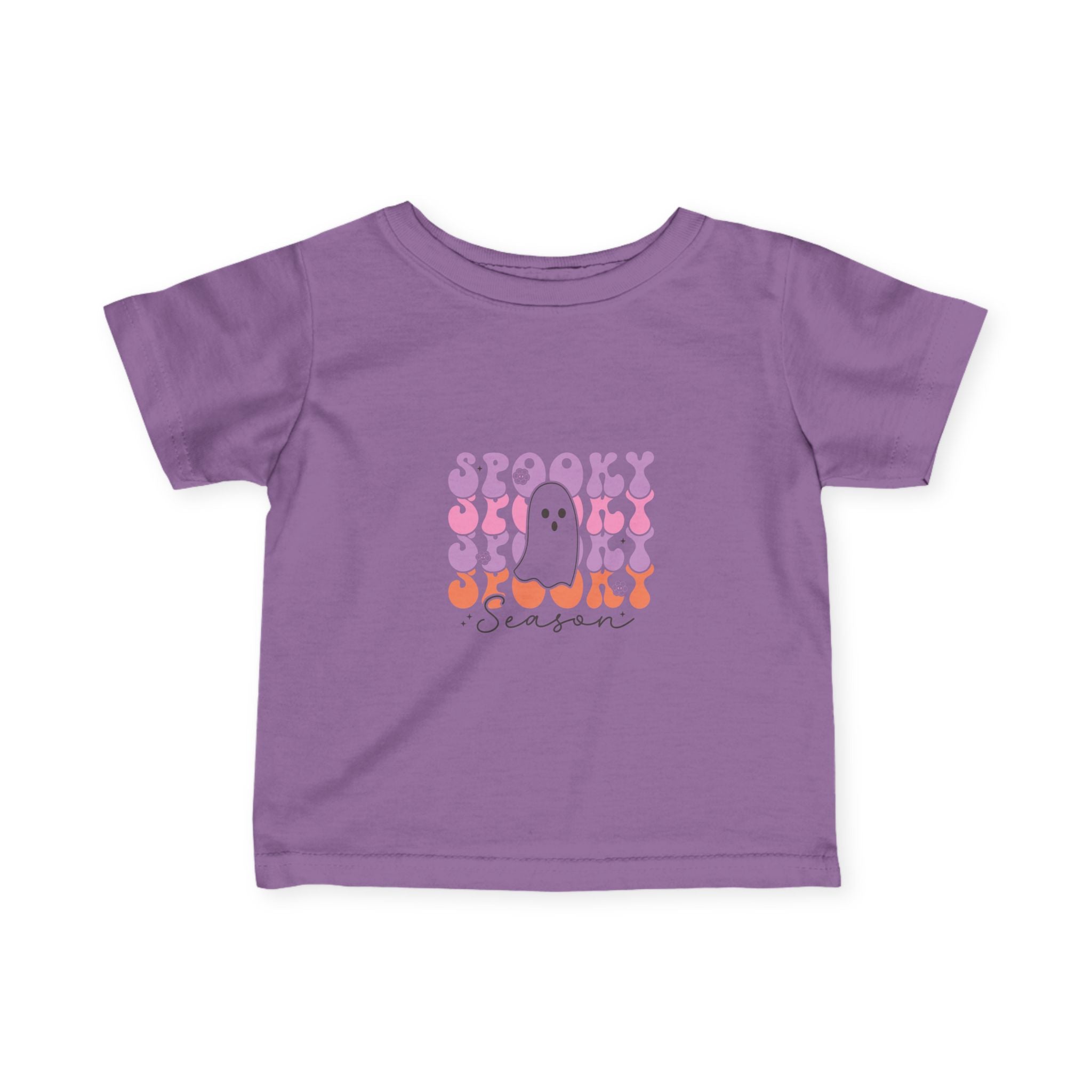 Infant Ghostly Fun Tee, Cute Halloween Baby T-Shirt, Spooky Season Kids Apparel, Toddler Ghost Shirt, Halloween Gift for Baby, Fall Fashion