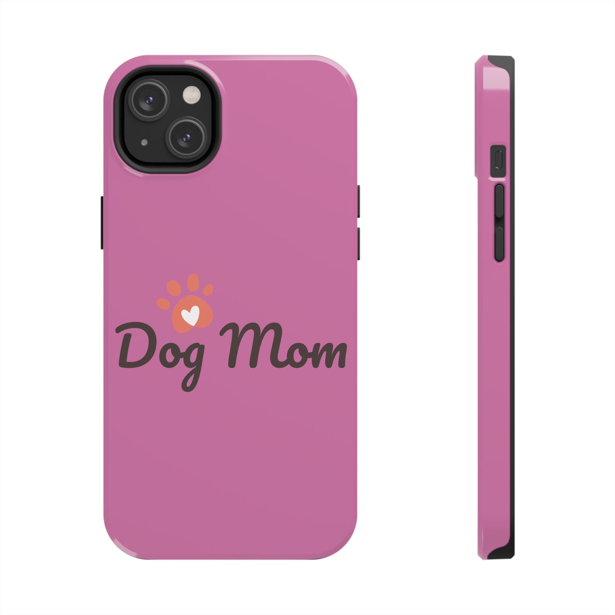 Dog Mom Phone Cases, Protective Cases for Pet Lovers, Gifts for Dog Owners, Cute Pink Cases, Dog Lover Accessories