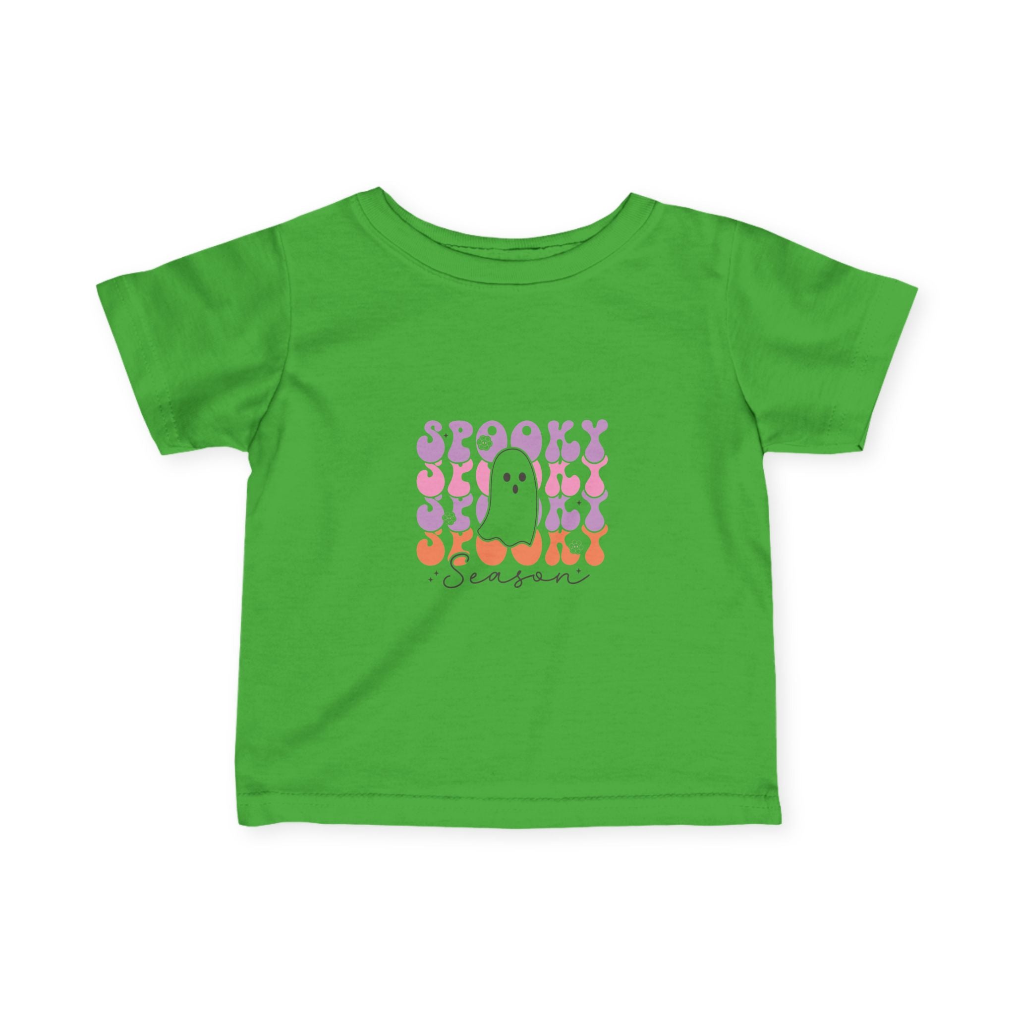 Infant Ghostly Fun Tee, Cute Halloween Baby T-Shirt, Spooky Season Kids Apparel, Toddler Ghost Shirt, Halloween Gift for Baby, Fall Fashion