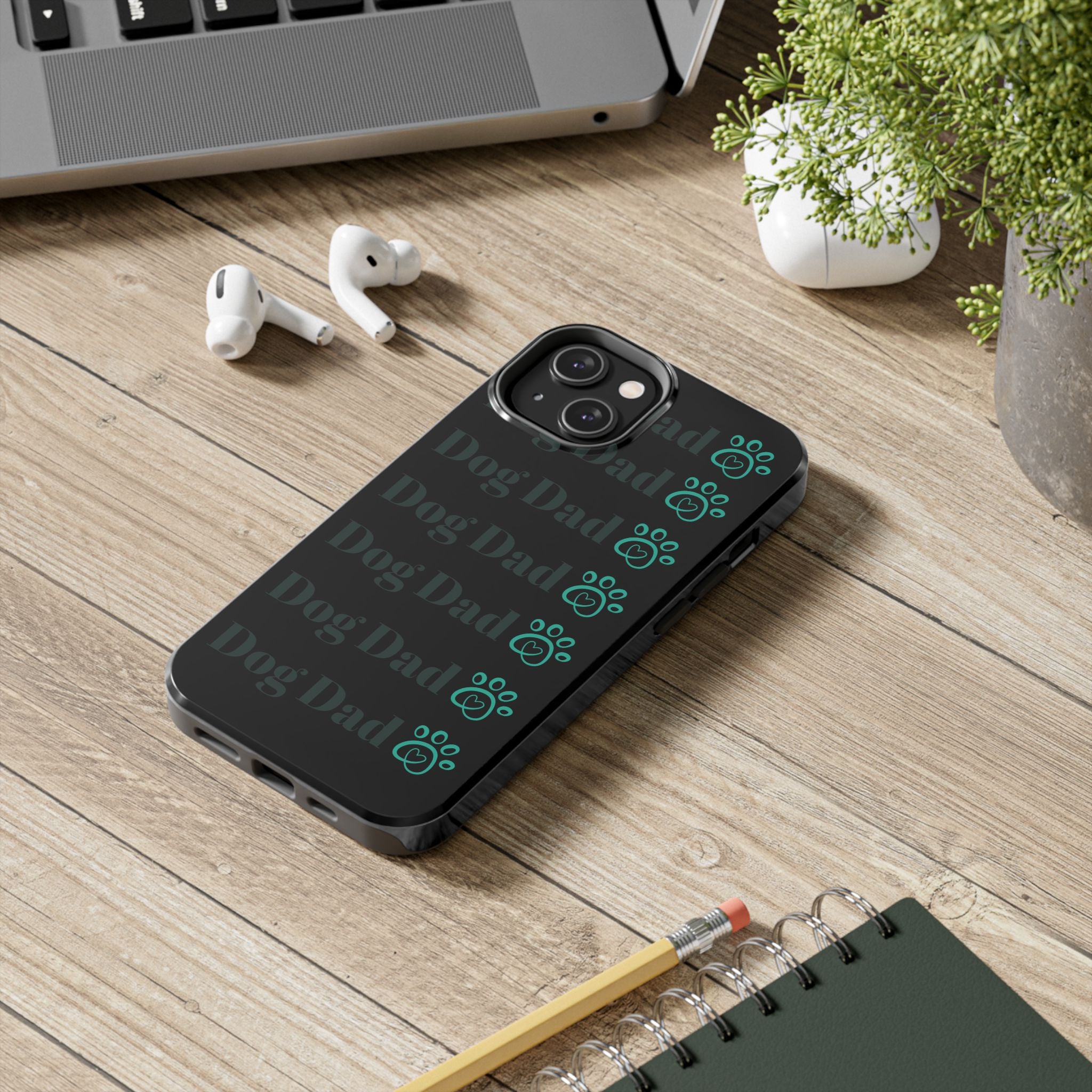 Dog Dad Phone Case - Durable Protector for Dog Lovers, Gift for Pet Parents, Custom Phone Cover, Unique Dog-Themed Accessory