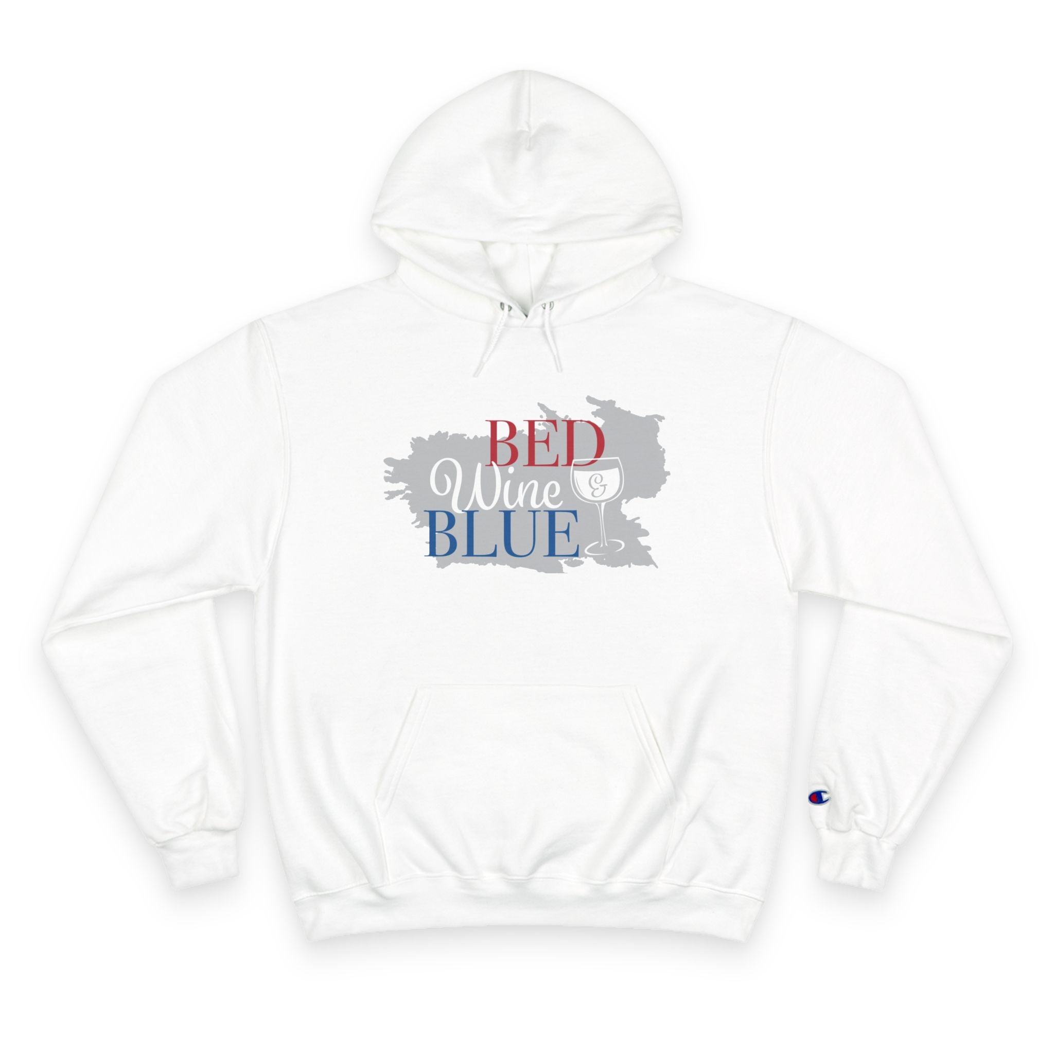 Wine Lover's Champion Hoodie, Cozy Sweatshirt, Gift for Wine Enthusiasts, Casual Outfit, Perfect for Relaxing Nights