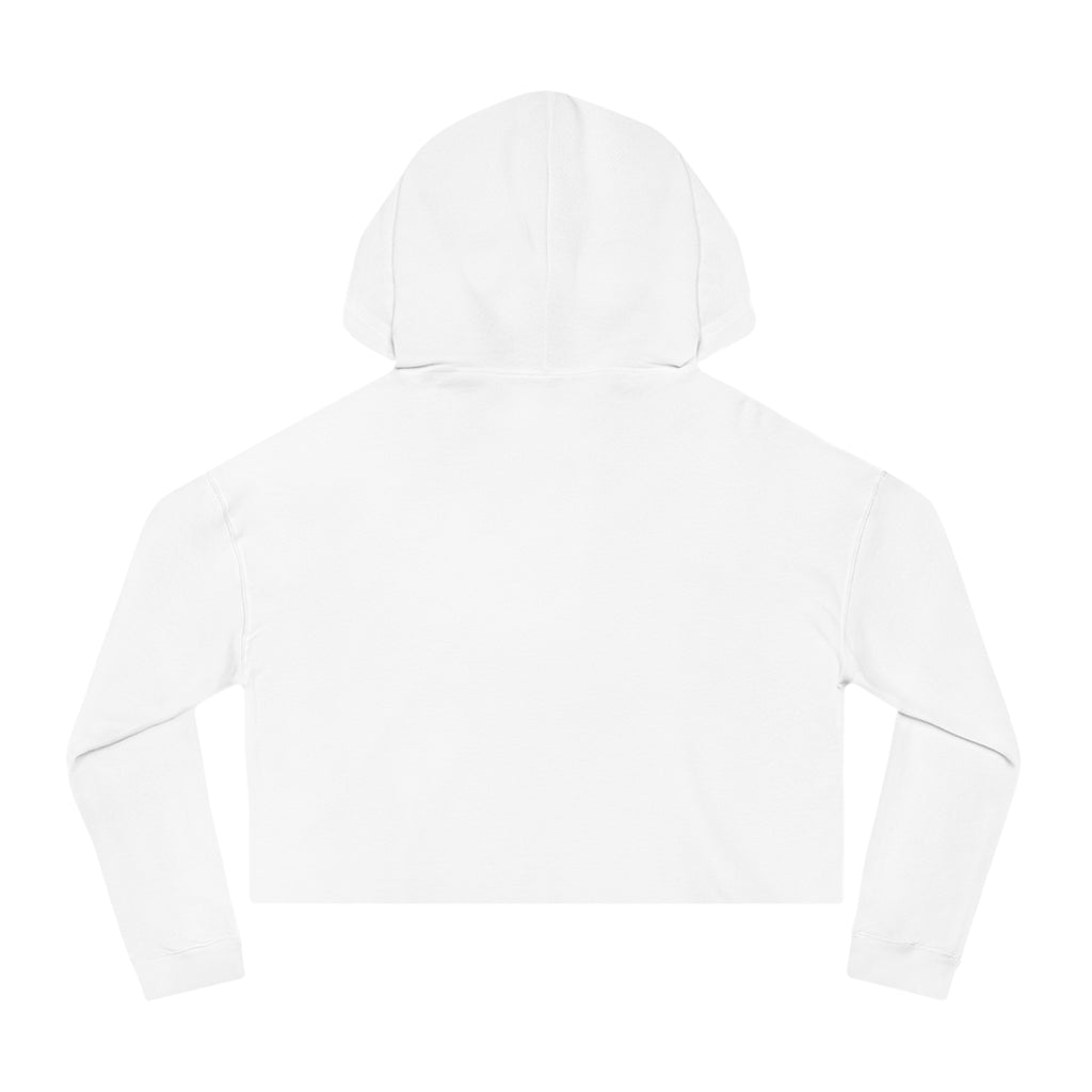 Spooky and Cute Cropped Hoodie, Women's Halloween Fashion, Cozy Sweatshirt, Trendy Fall Apparel, Gift for Her, Casual Style