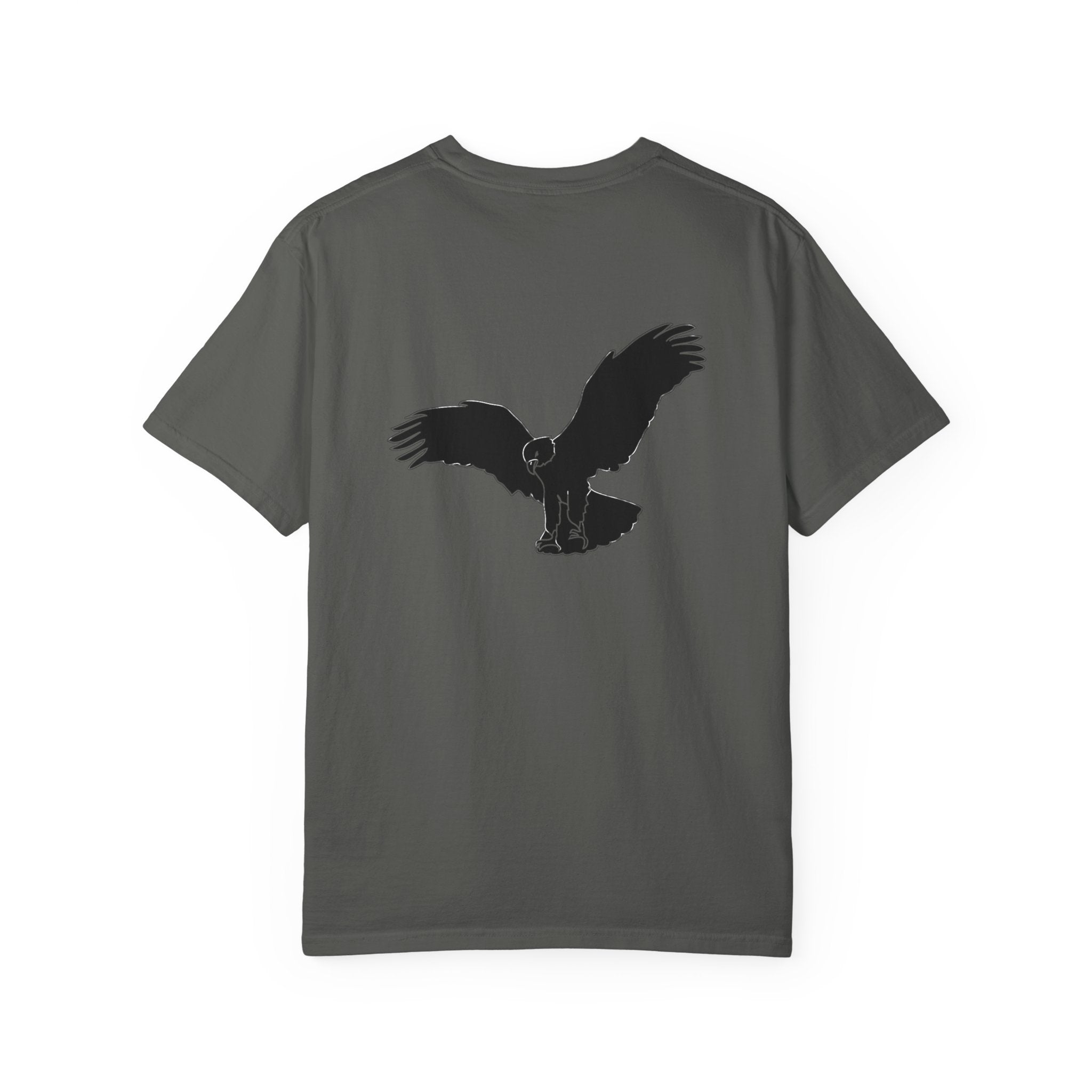 Flying Hawk Graphic Tee - Perfect for Nature Lovers, Outdoor Adventures, Casual Wear, Gift for Bird Enthusiasts, Eco-Friendly Fashion