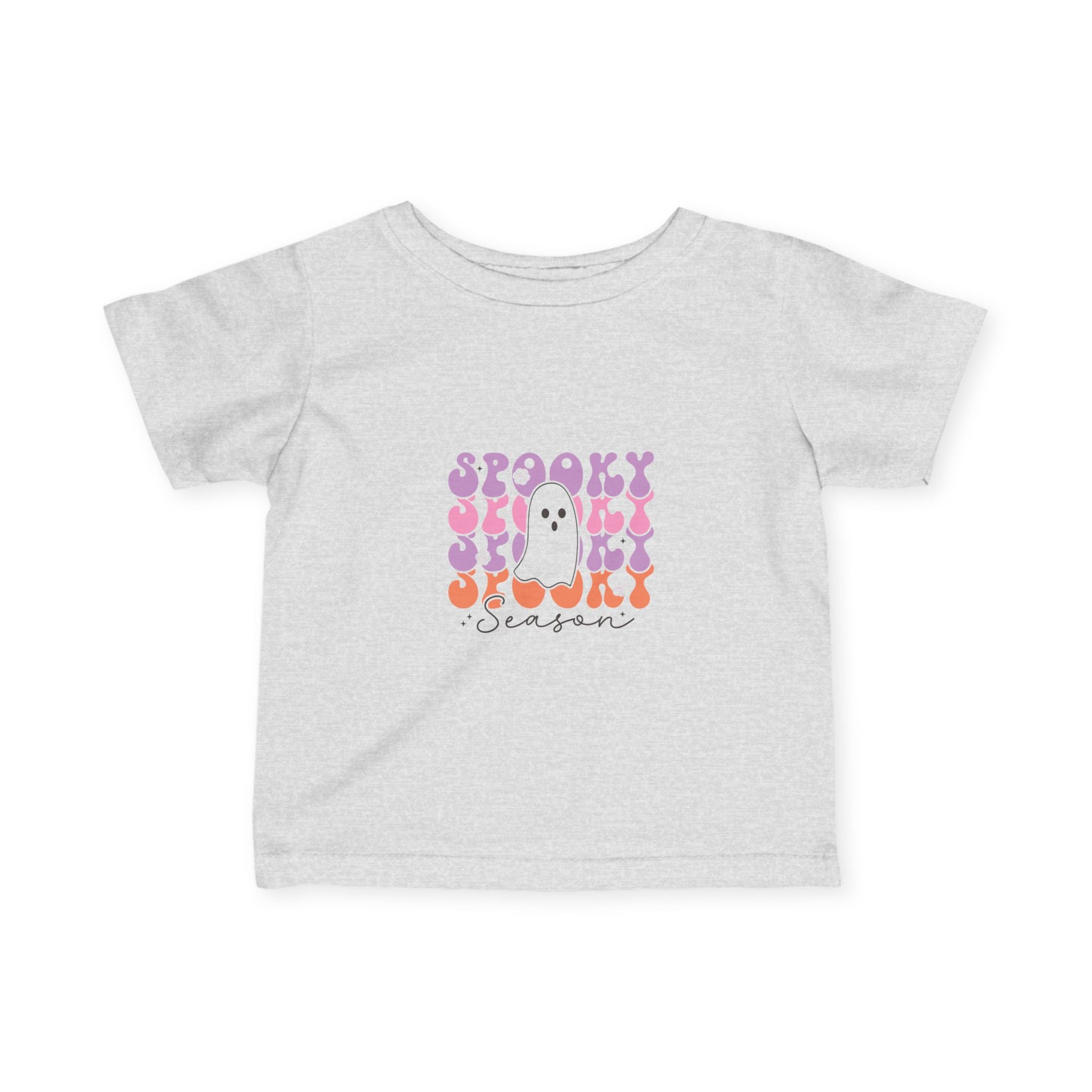 Infant Ghostly Fun Tee, Cute Halloween Baby T-Shirt, Spooky Season Kids Apparel, Toddler Ghost Shirt, Halloween Gift for Baby, Fall Fashion