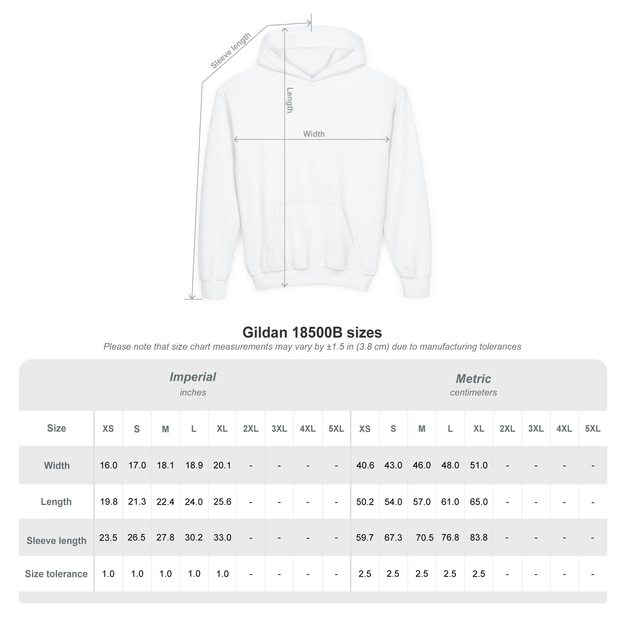 Cute but Creepy Youth Hoodie | Trendy Sweatshirt for Teens | Unique Gift for Halloween, Birthdays, or Everyday Wear