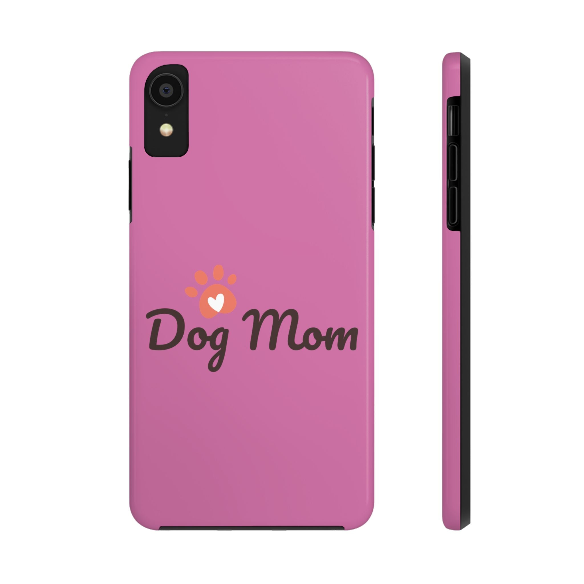 Dog Mom Phone Cases, Protective Cases for Pet Lovers, Gifts for Dog Owners, Cute Pink Cases, Dog Lover Accessories