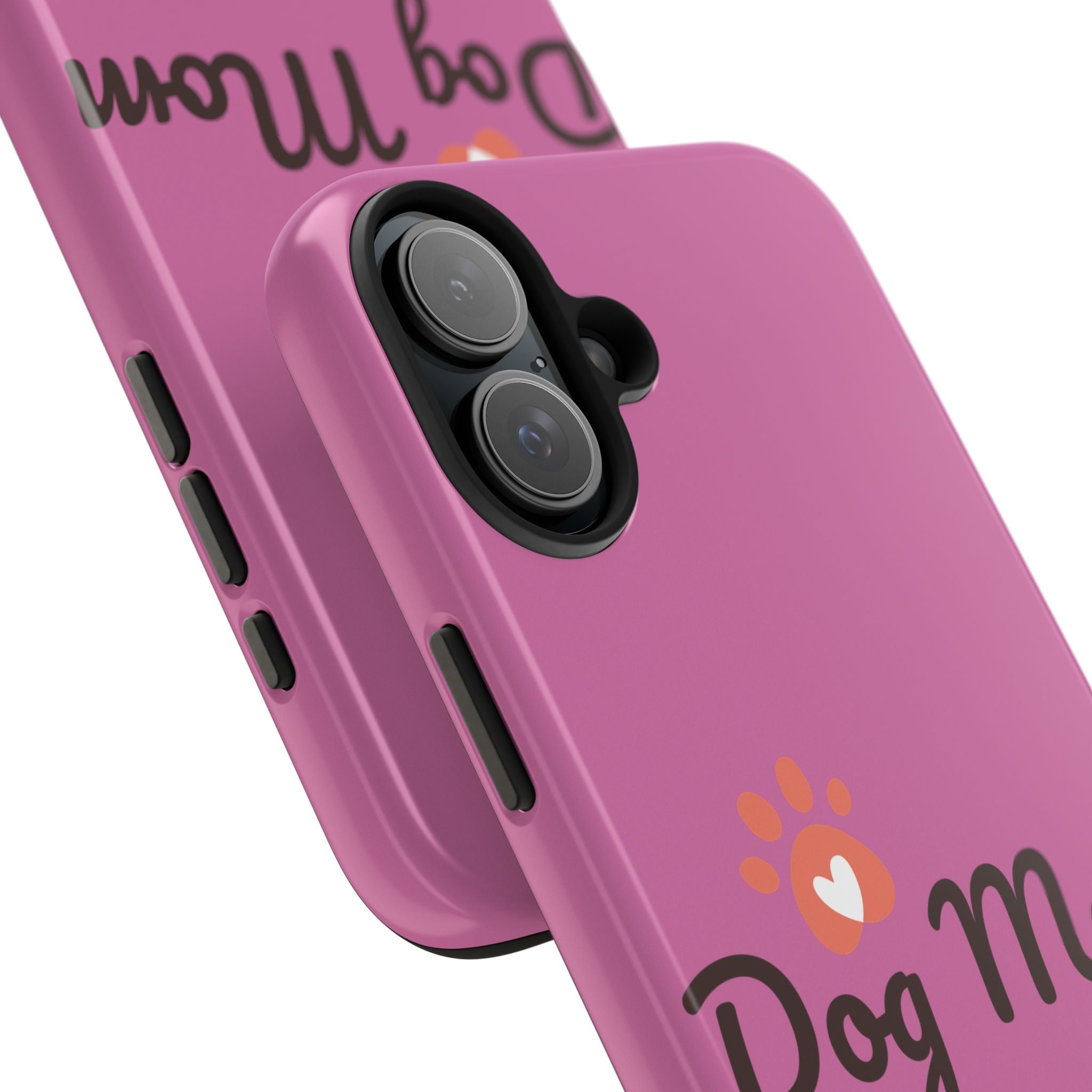 Dog Mom Phone Cases, Protective Cases for Pet Lovers, Gifts for Dog Owners, Cute Pink Cases, Dog Lover Accessories