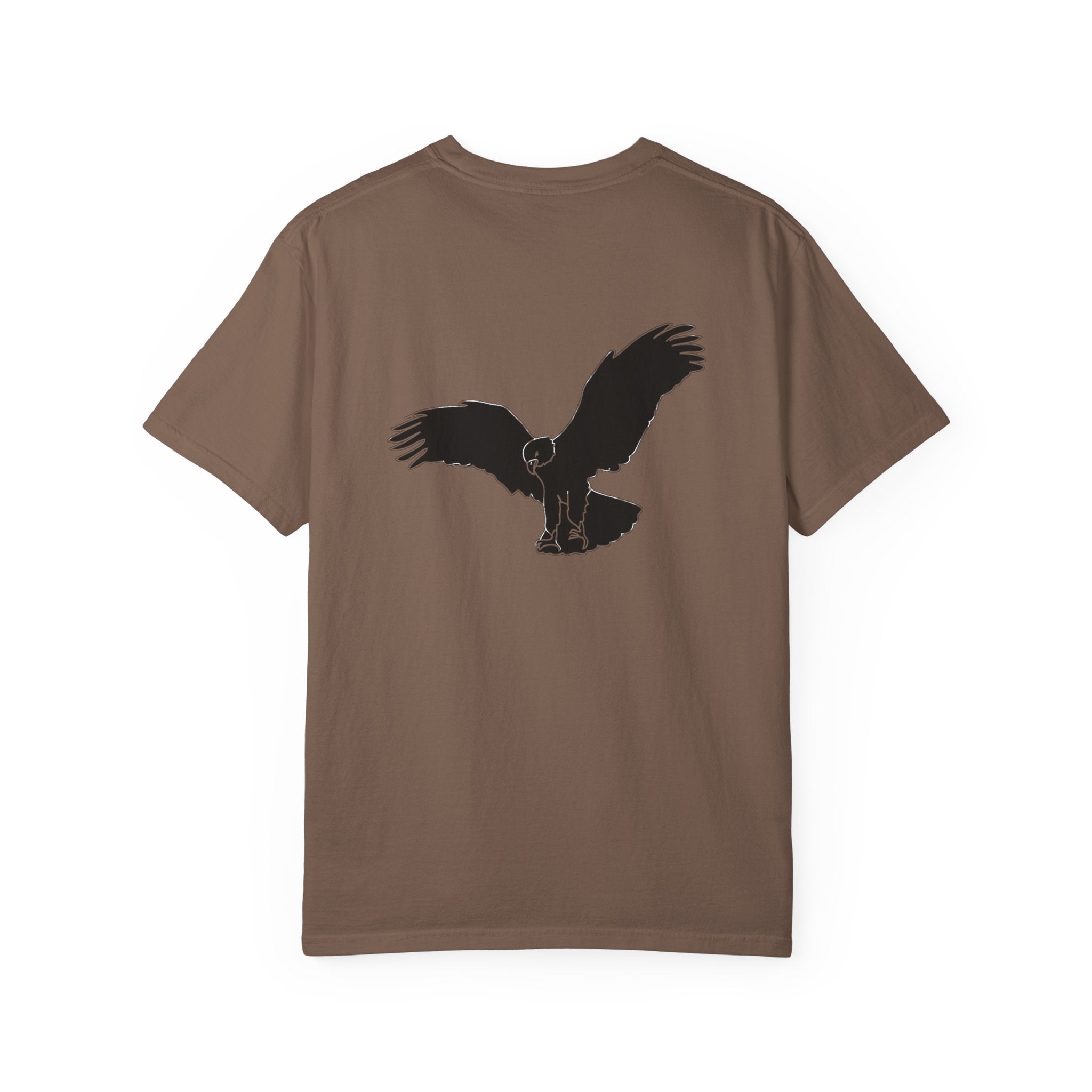 Flying Hawk Graphic Tee - Perfect for Nature Lovers, Outdoor Adventures, Casual Wear, Gift for Bird Enthusiasts, Eco-Friendly Fashion