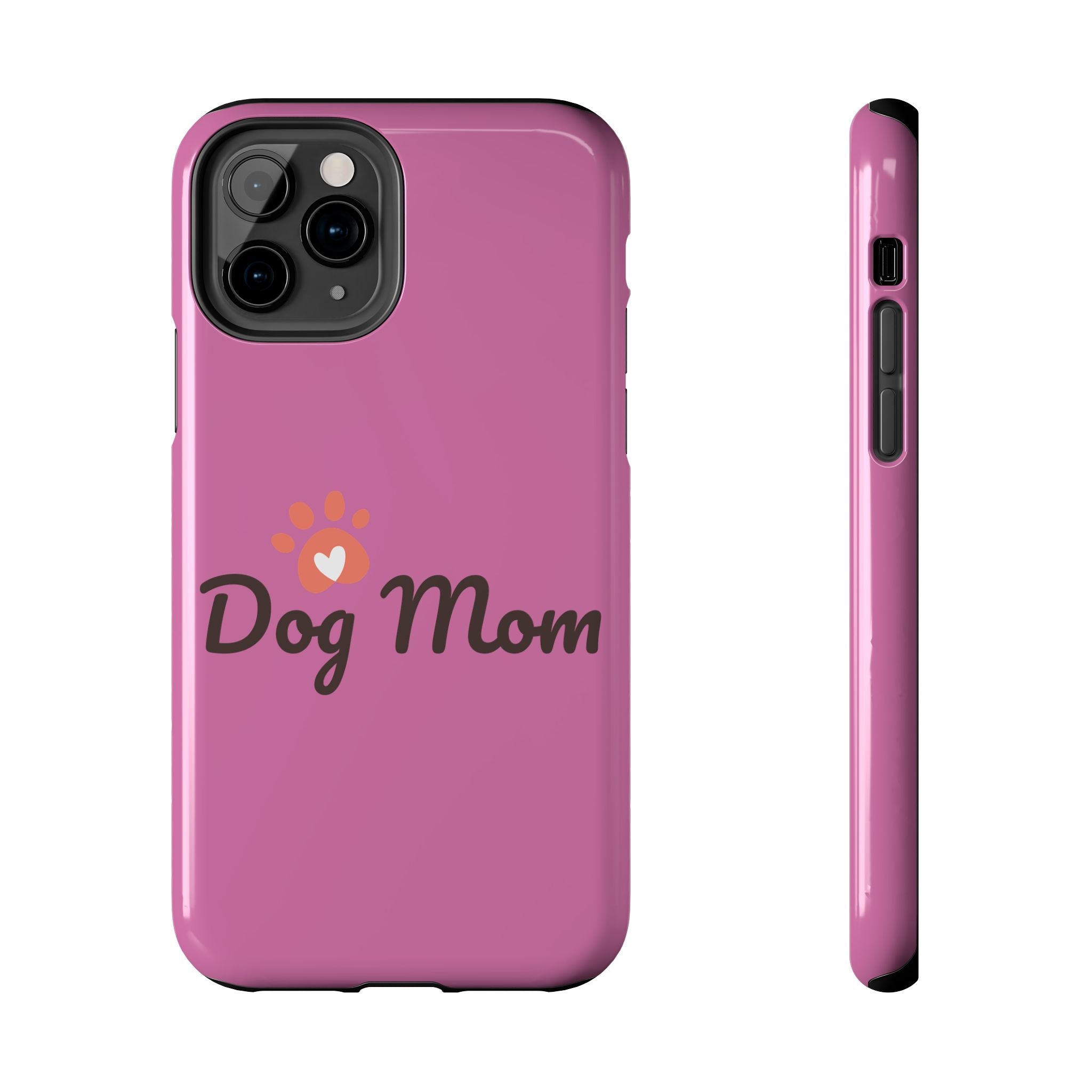 Dog Mom Phone Cases, Protective Cases for Pet Lovers, Gifts for Dog Owners, Cute Pink Cases, Dog Lover Accessories