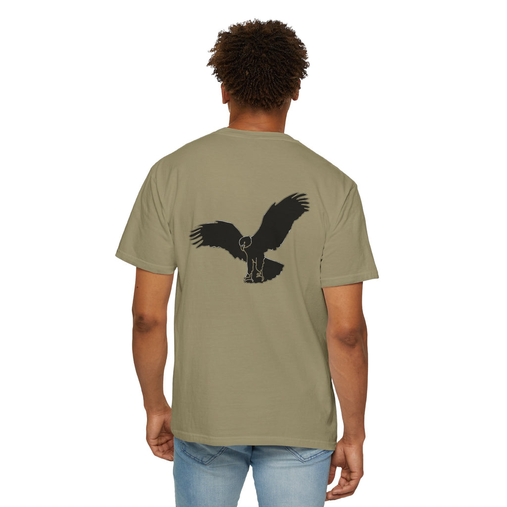 Flying Hawk Graphic Tee - Perfect for Nature Lovers, Outdoor Adventures, Casual Wear, Gift for Bird Enthusiasts, Eco-Friendly Fashion