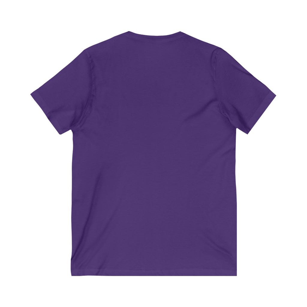 Funny Cat V-Neck Tee, I'm OK! T-Shirt for Cat Lovers, Cute Pet Tee, Gift for Her, Humor Fashion