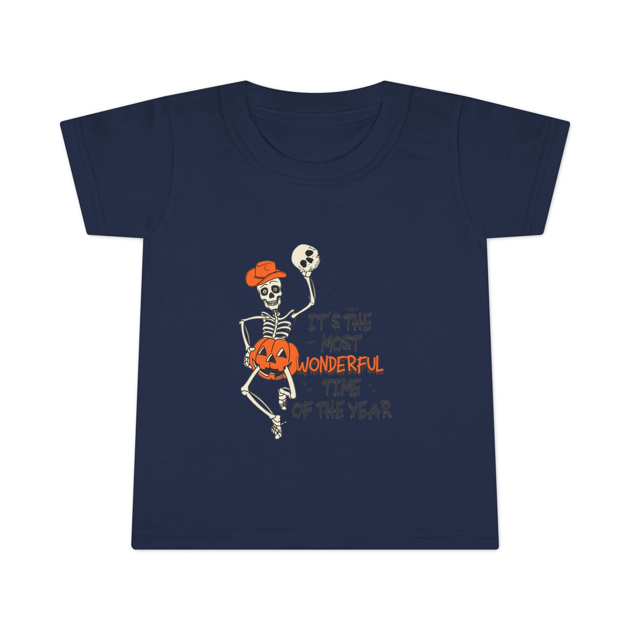 Halloween Skeleton Toddler T-Shirt, Cute Kids Costume Tee, Halloween Party Outfit, Spooky Season Apparel, Trick or Treat Shirt
